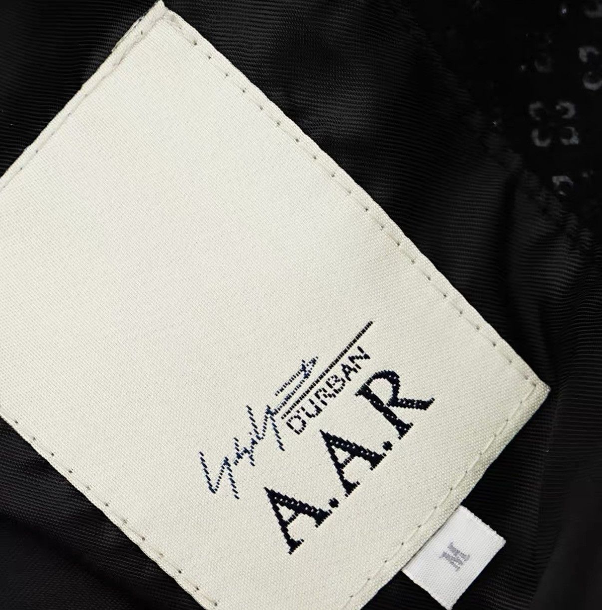 Yohji Yamamoto Yohji Yamamoto AAR Printed Leather Jacket Size US M / EU 48-50 / 2 - 9 Thumbnail