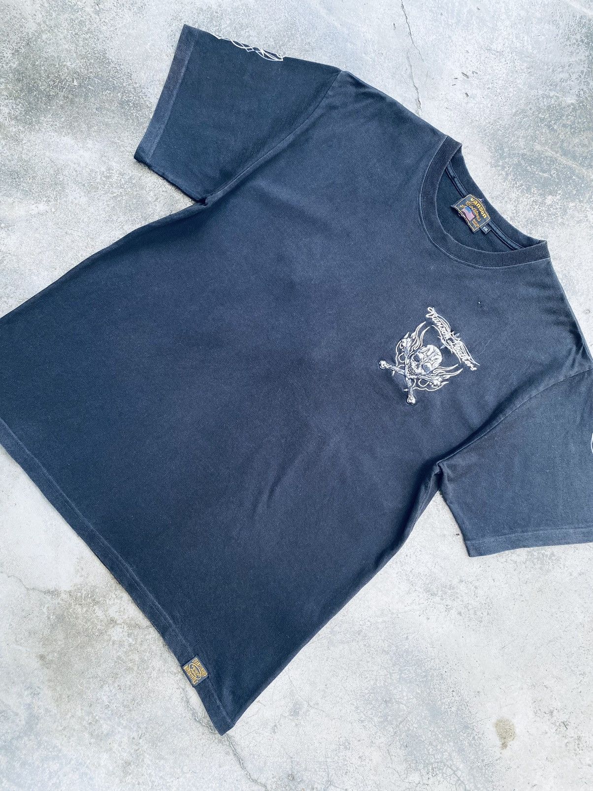 Vanson Leathers Vintage Rare Vanson Leathers Skull Rare Tees Size US XXL / EU 58 / 5 - 3 Thumbnail