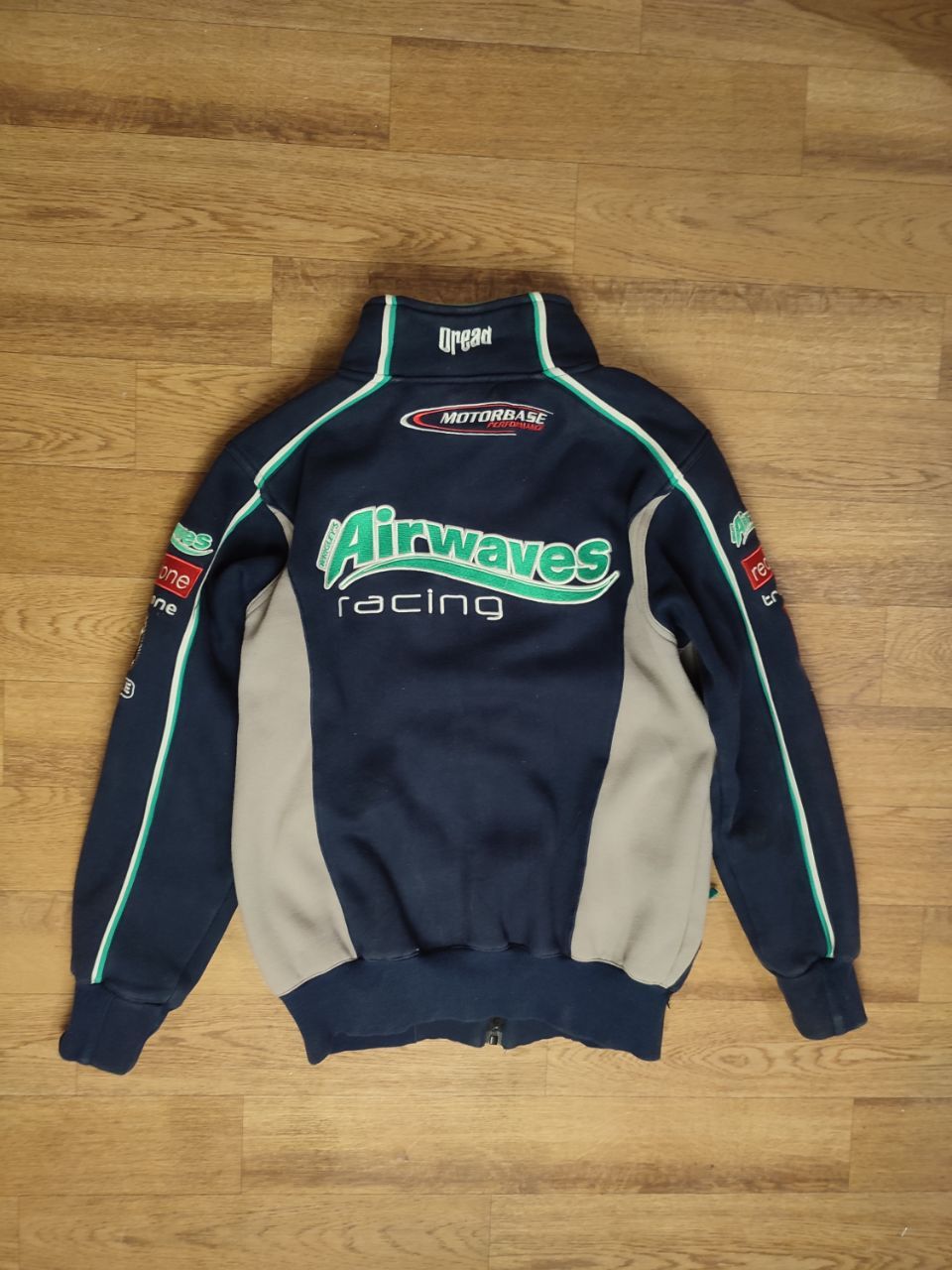Ford × Vintage Vintage Ford Racing Fleece Bomber Jacket Size US S / EU 44-46 / 1 - 4 Thumbnail