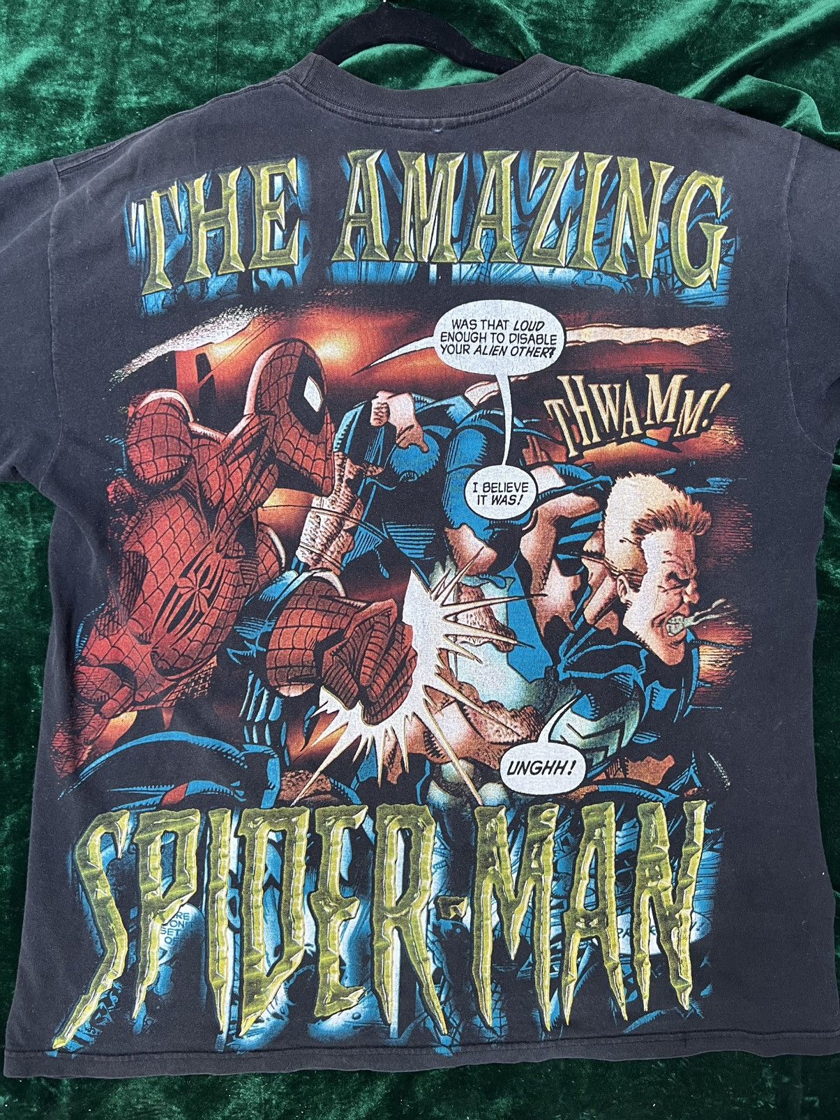 Vintage Venom vs spiderman RESURECCION VINTAGE 90s mexican Size US XL / EU 56 / 4 - 3 Thumbnail