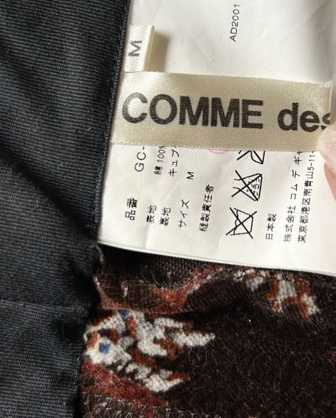 Comme des Garcons Comme des Garçons 2001 AW Runway Floral Cropped Pants Size US 36 / EU 52 - 4 Thumbnail