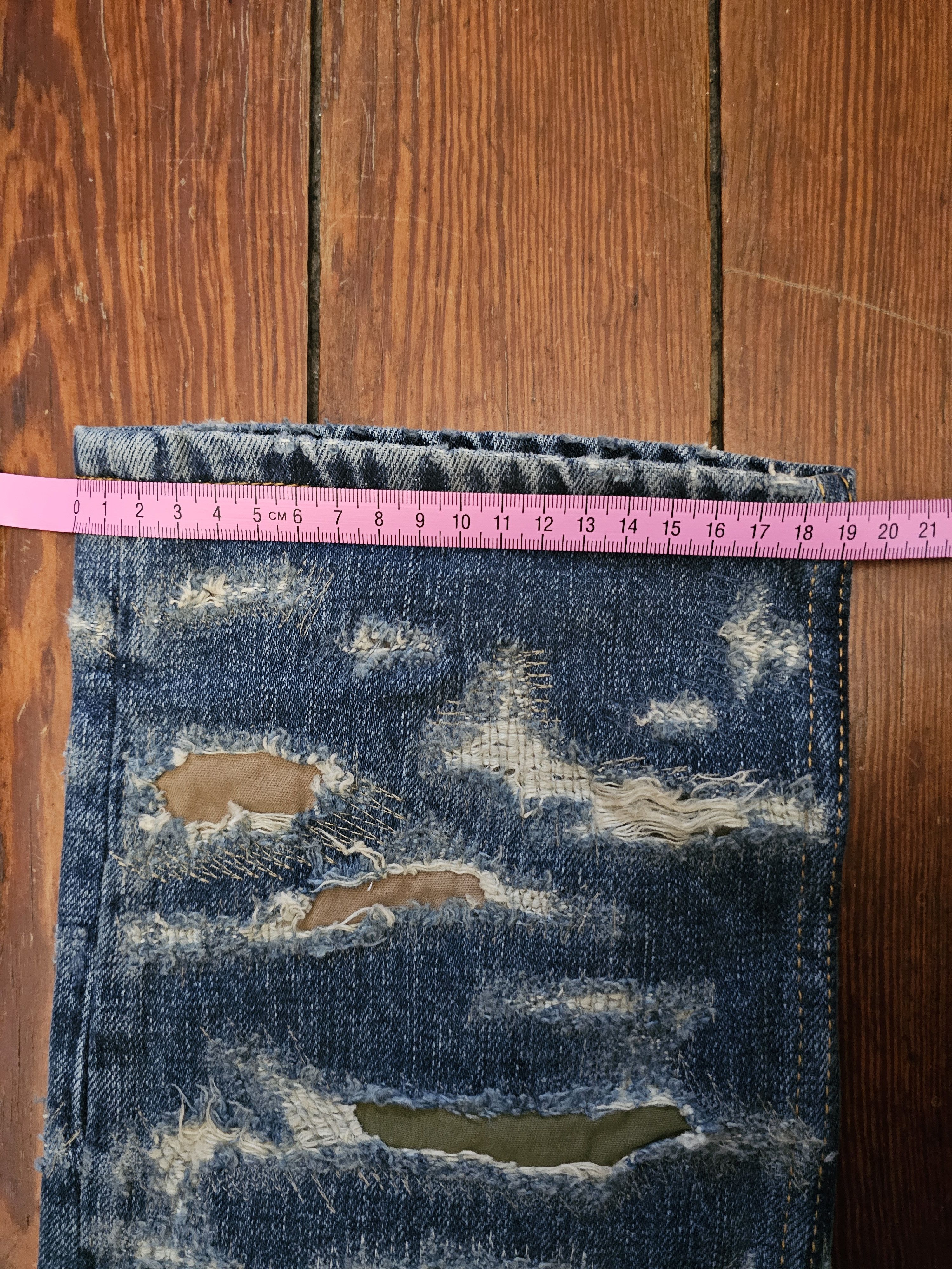 Givenchy Givenchy blue boro moleskin patch jeans, new with tags Size US 30 / EU 46 - 11 Thumbnail