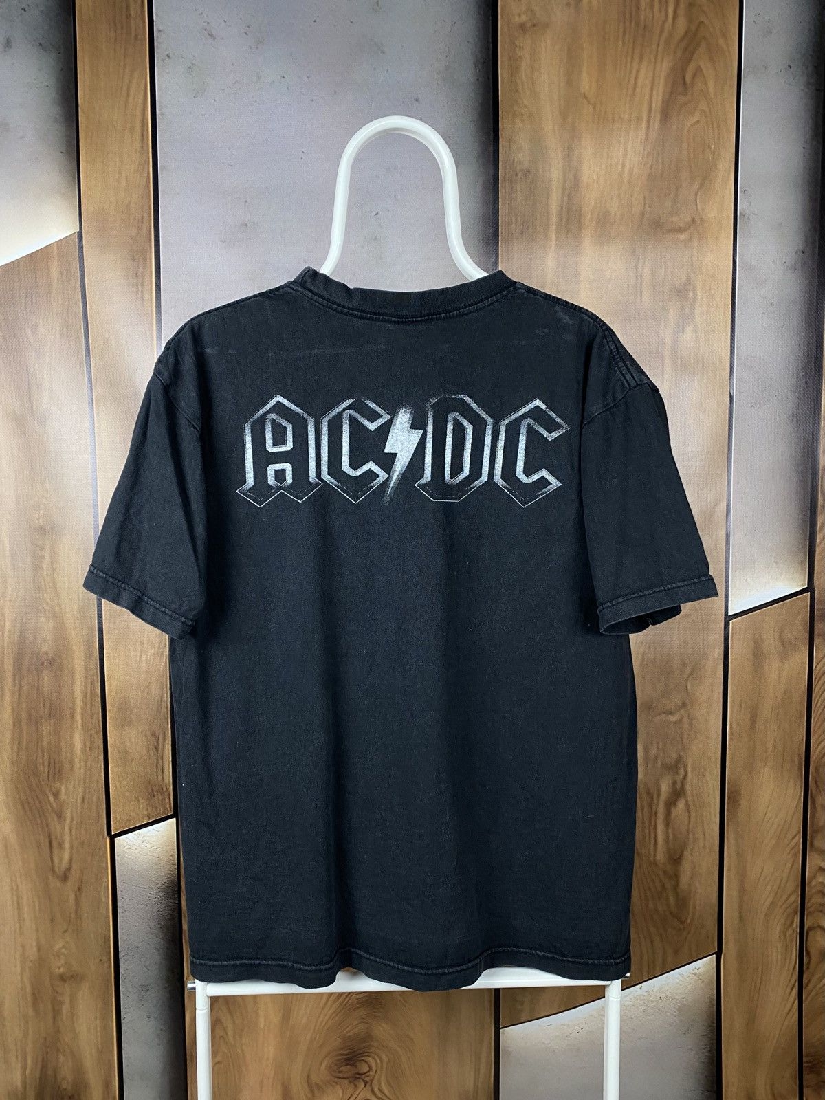 AC/DC 🎸Vintage 90s T-Shirt AC/DC Shot Down In Flames Rock Tee🎸 Size US L / EU 52-54 / 3 - 2 Thumbnail