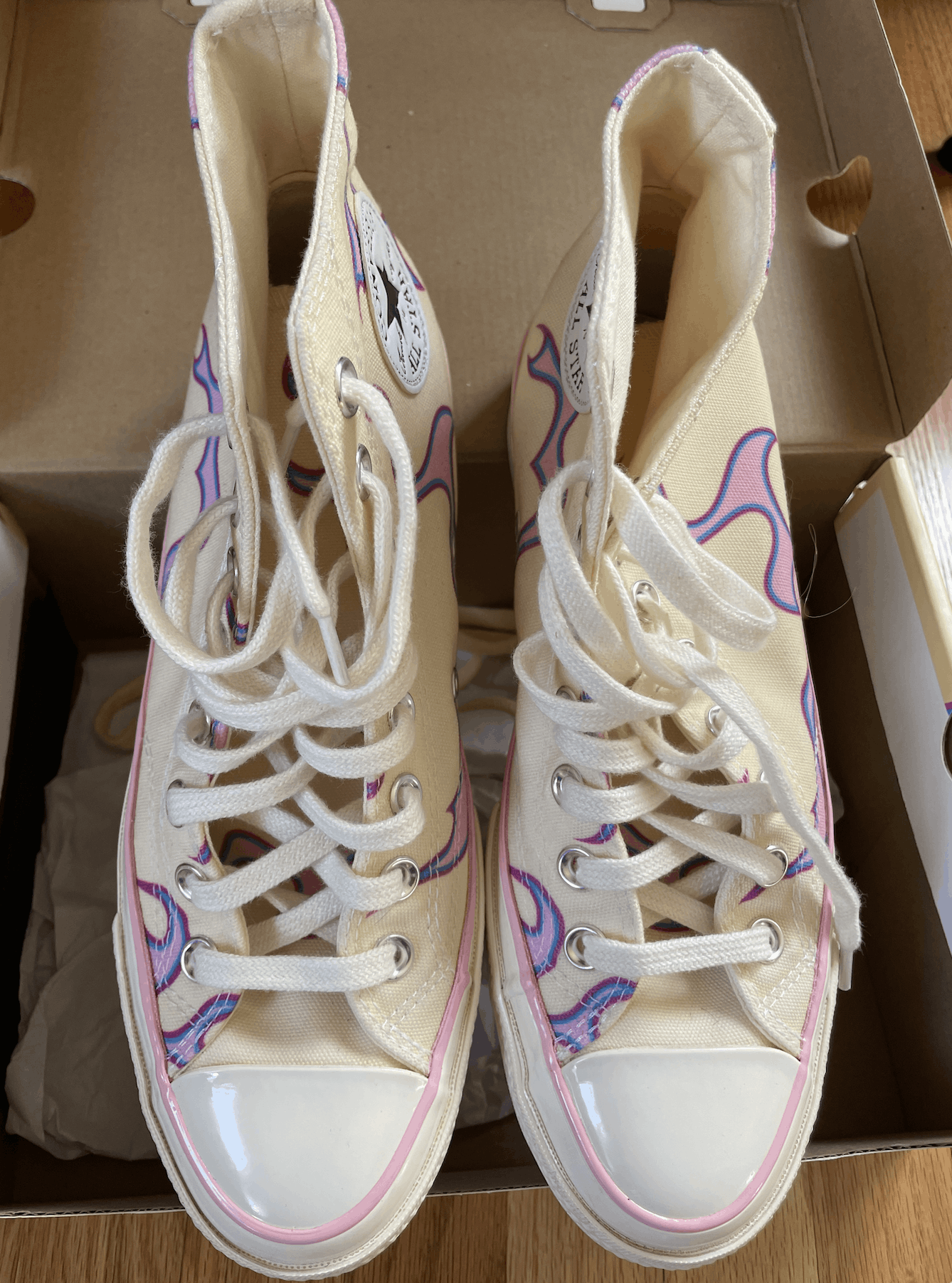 Converse x Golf Le Fleur Chuck 70 High Flame Pastel Yellow