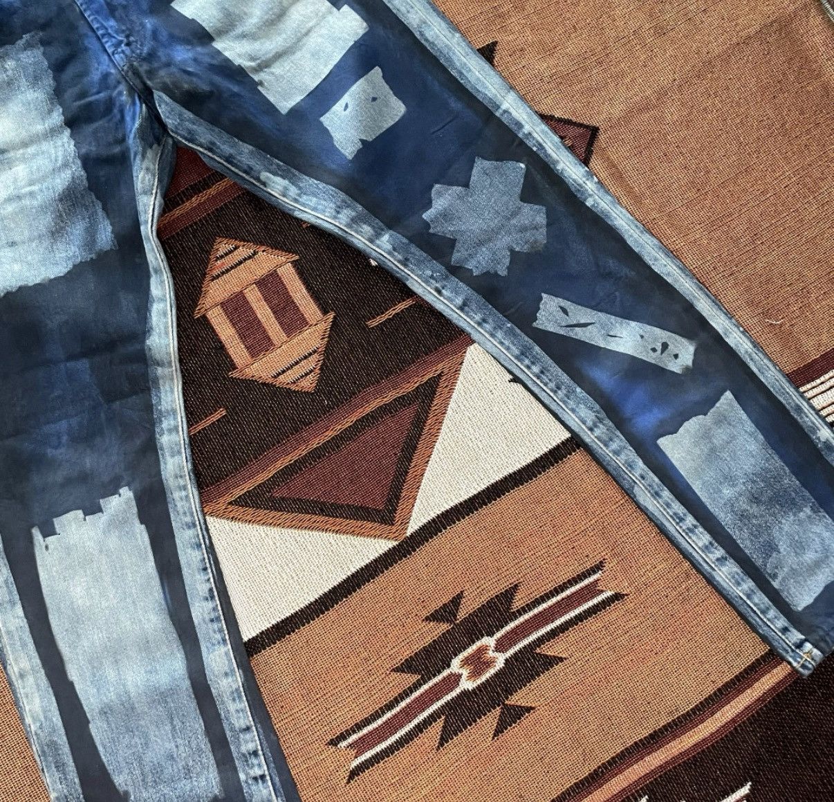 Polo Ralph Lauren Ralph Lauren Polo RL Hand-Painted Jeans K22 Size US 30 / EU 46 - 7 Thumbnail