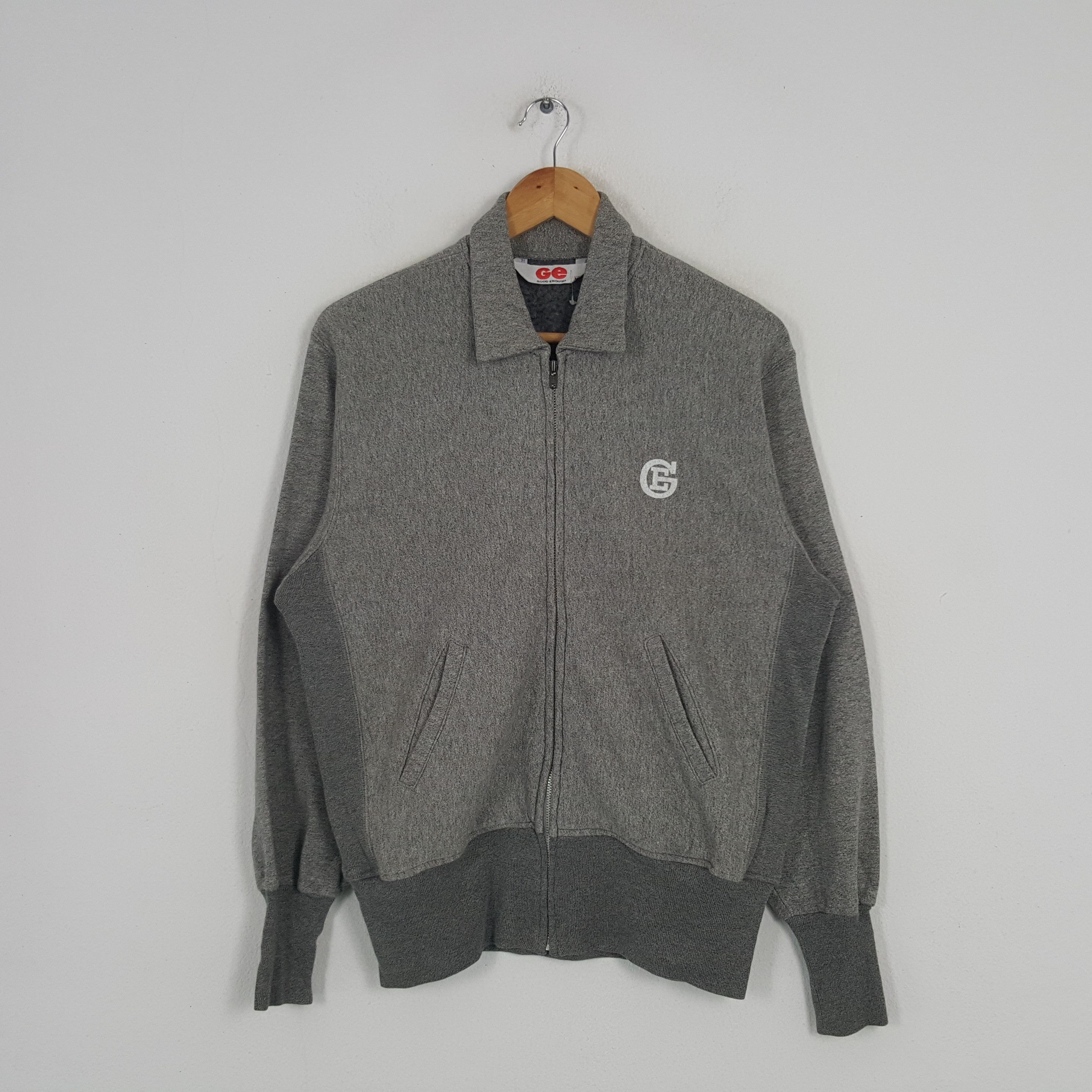 Good Enough × Japanese Brand × Vintage Vintage Good Enough Japanese Brand Sweater Jacket Size US M / EU 48-50 / 2 - 1 Thumbnail