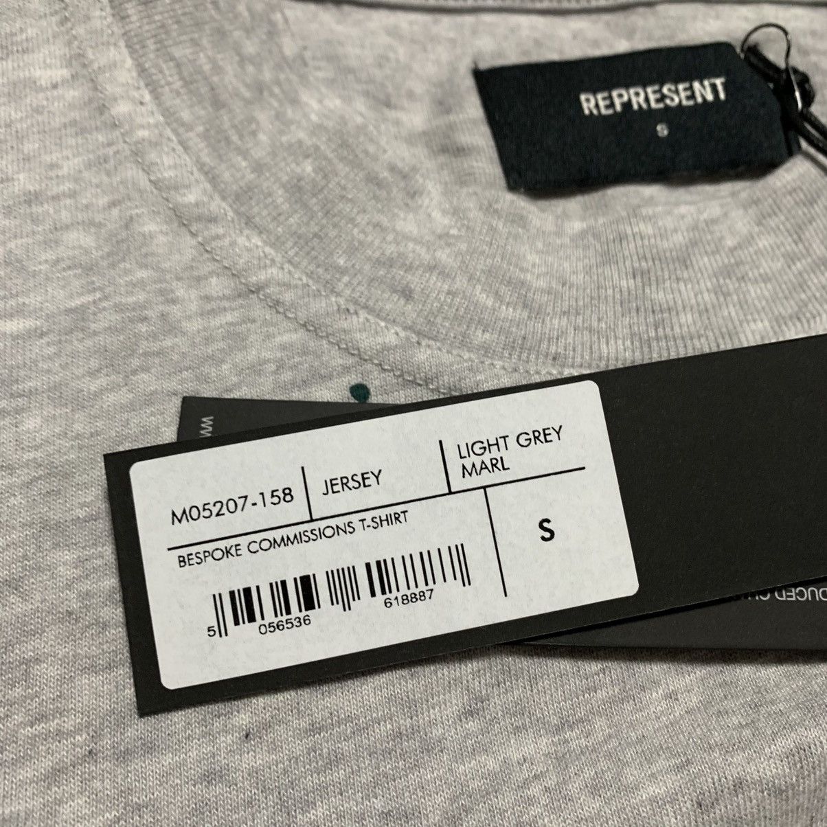 Represent Clo. Represent Small Bespoke Commissions Grey Tee Paint Splatter Size US S / EU 44-46 / 1 - 7 Thumbnail