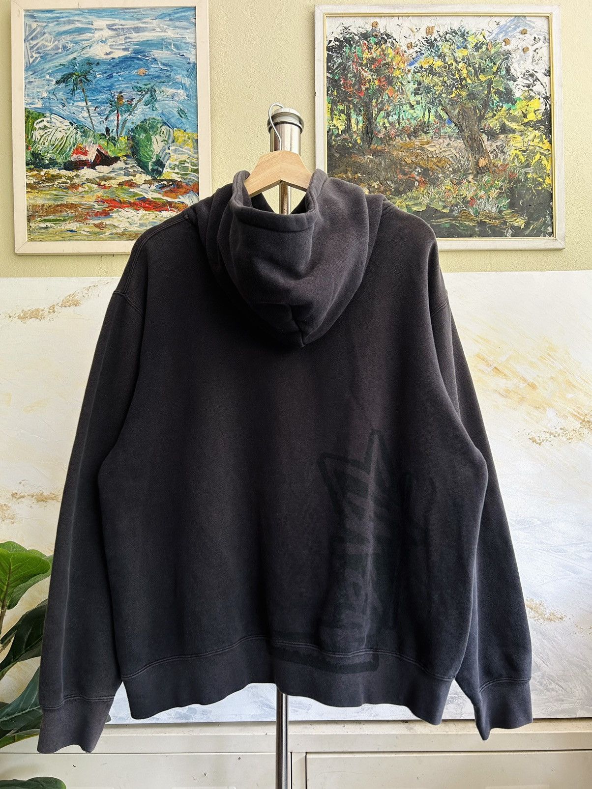Stussy Stussy Back Logo Hoodie Size US L / EU 52-54 / 3 - 1 Thumbnail