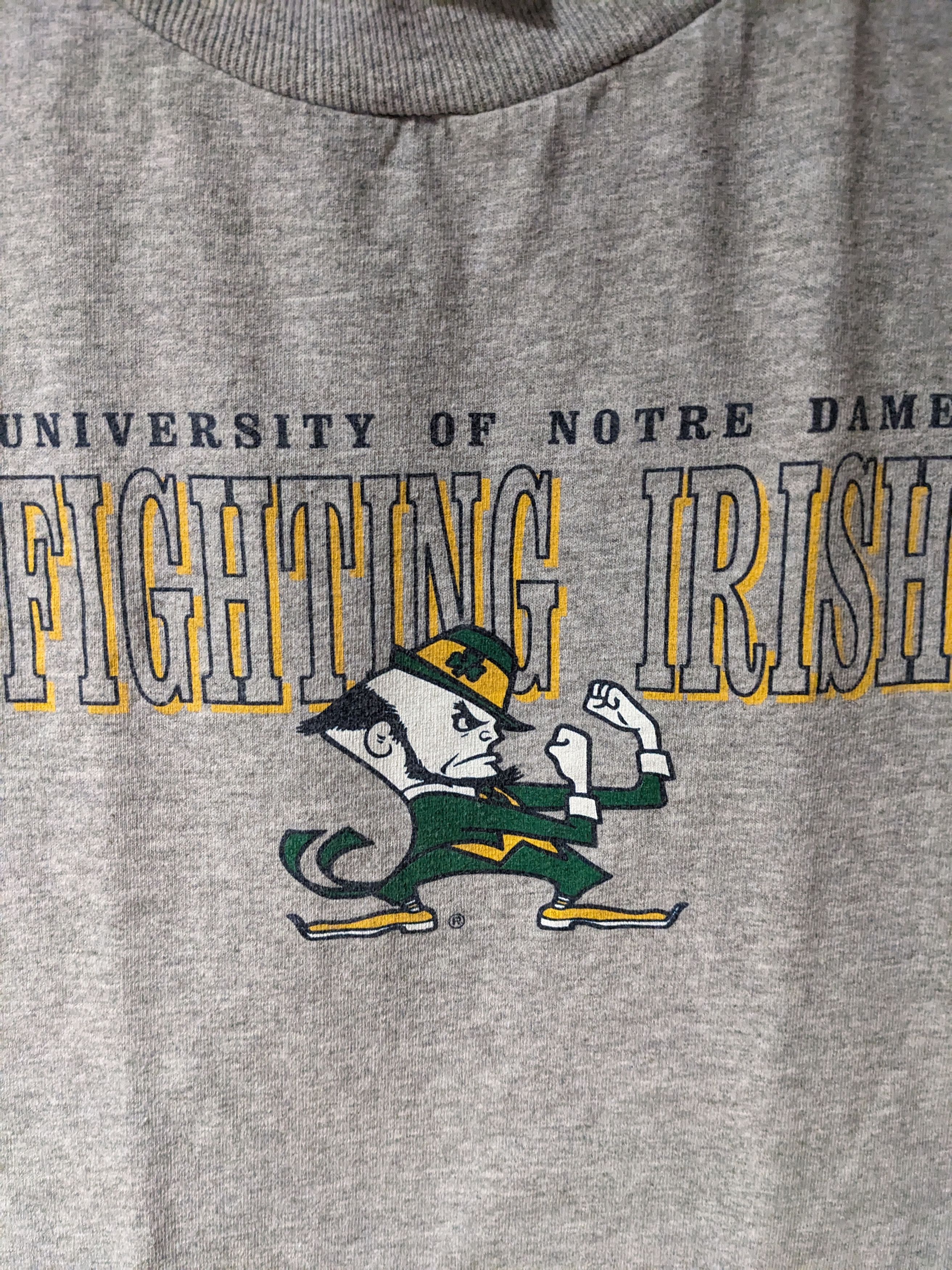 Jansport × Vintage Vintage Y2K Notre Dame Fighting Irish YOUTH Large T-Shirt Size US L / EU 52-54 / 3 - 2 Thumbnail