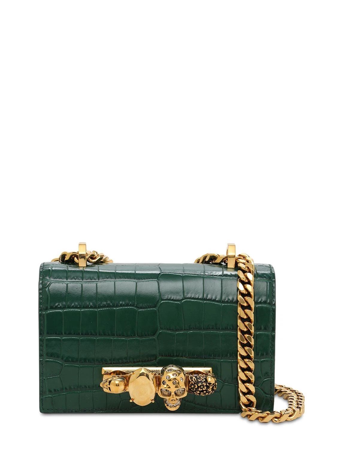 Alexander McQueen ALEXANDER MCQUEEN Mini Jewelled E/G Shoulder Bag Size ONE SIZE - 1 Thumbnail
