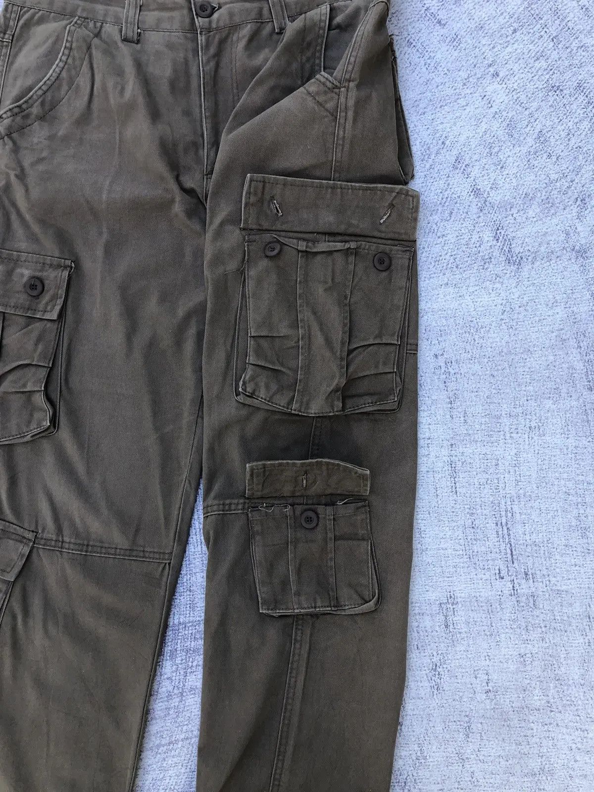 Japanese Brand Japanesebrand Cargo Pants 8 Pocket W34xL42 Size US 34 / EU 50 - 10 Thumbnail