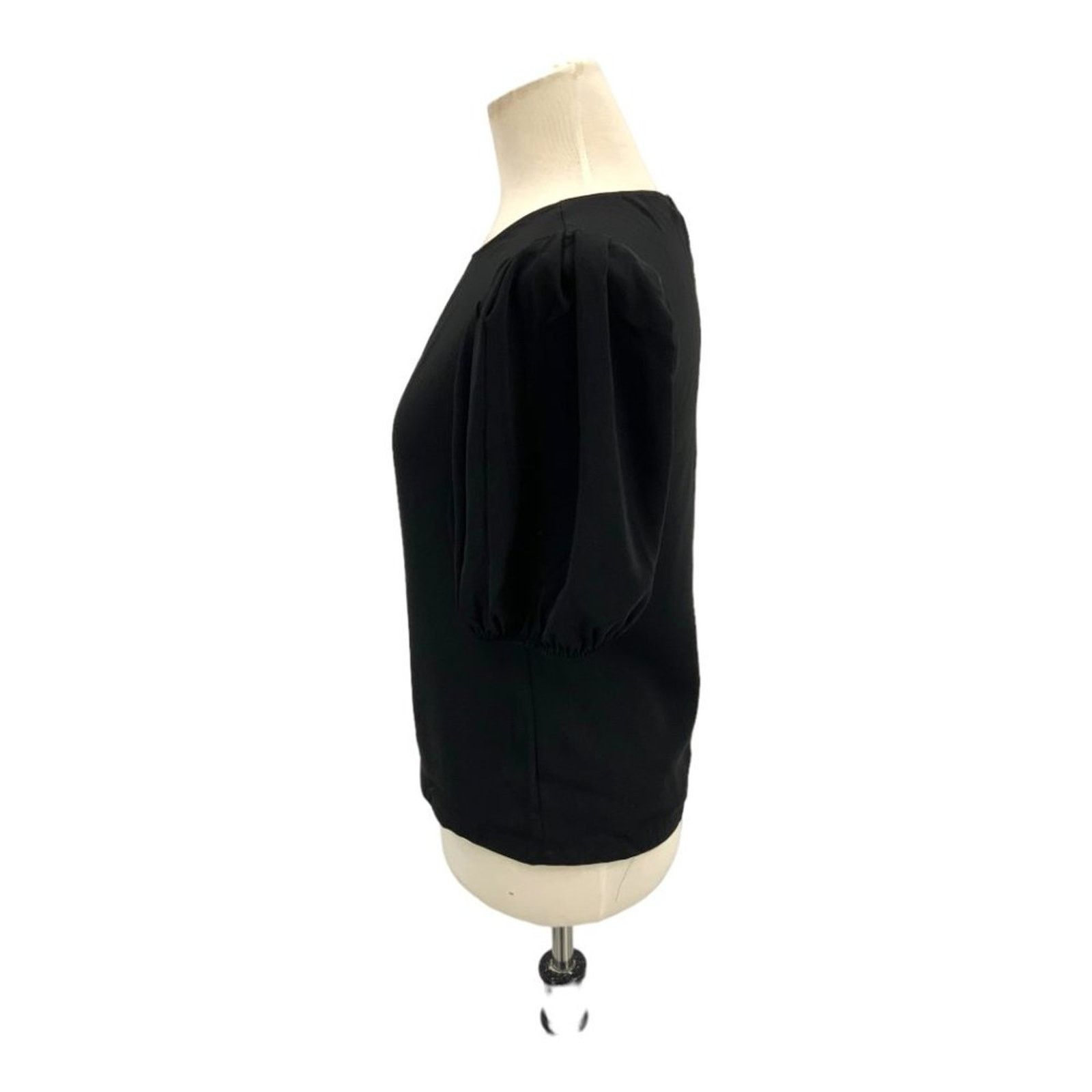 Other Elodie Black Puff Sleeve Blouse Size XS NWOT Size XS / US 0-2 / IT 36-38 - 4 Thumbnail