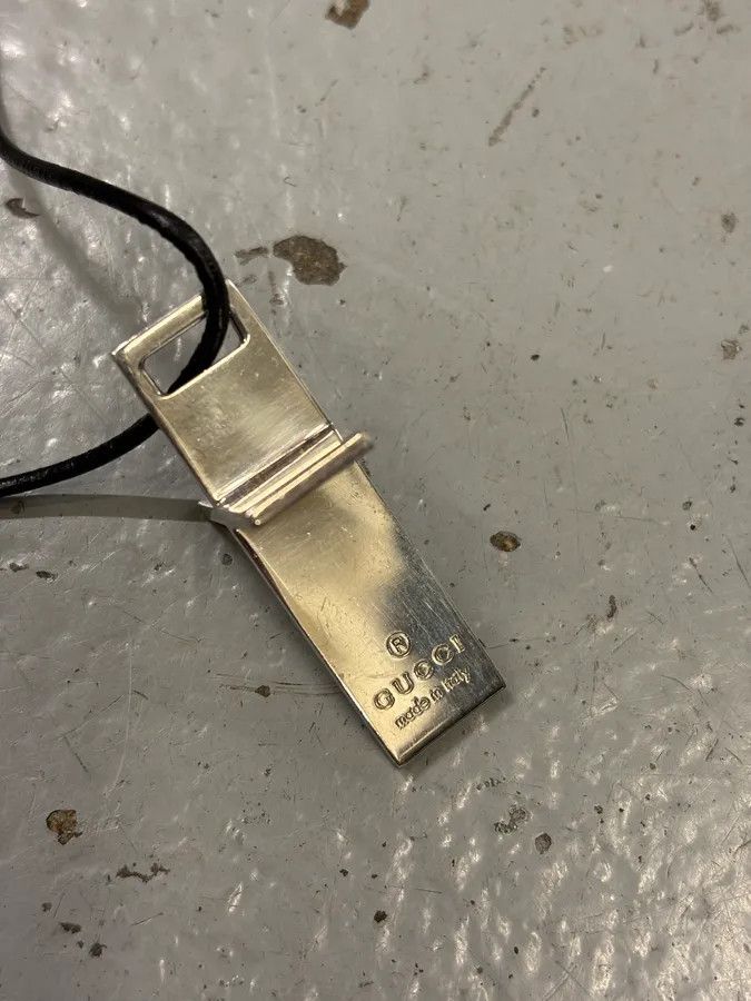 Gucci 2000s Gucci Cross Pendant Necklace by Tom Ford Size ONE SIZE - 7 Thumbnail