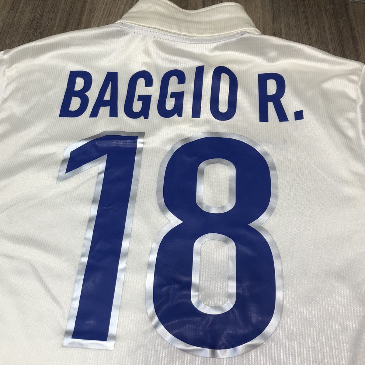 Nike × Vintage Italy World Cup 1998 away shirt #18 Baggio Size US M / EU 48-50 / 2 - 6 Thumbnail
