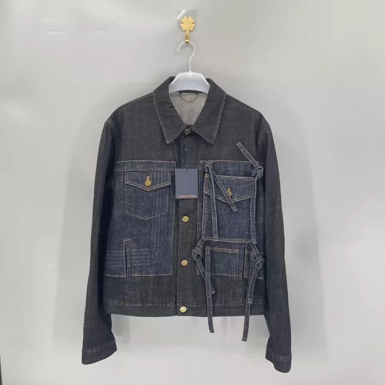 Louis Vuitton louis vuitton Ribbon Jean jacket 2501-Nextarrow Size US L / EU 52-54 / 3 - 1 Thumbnail