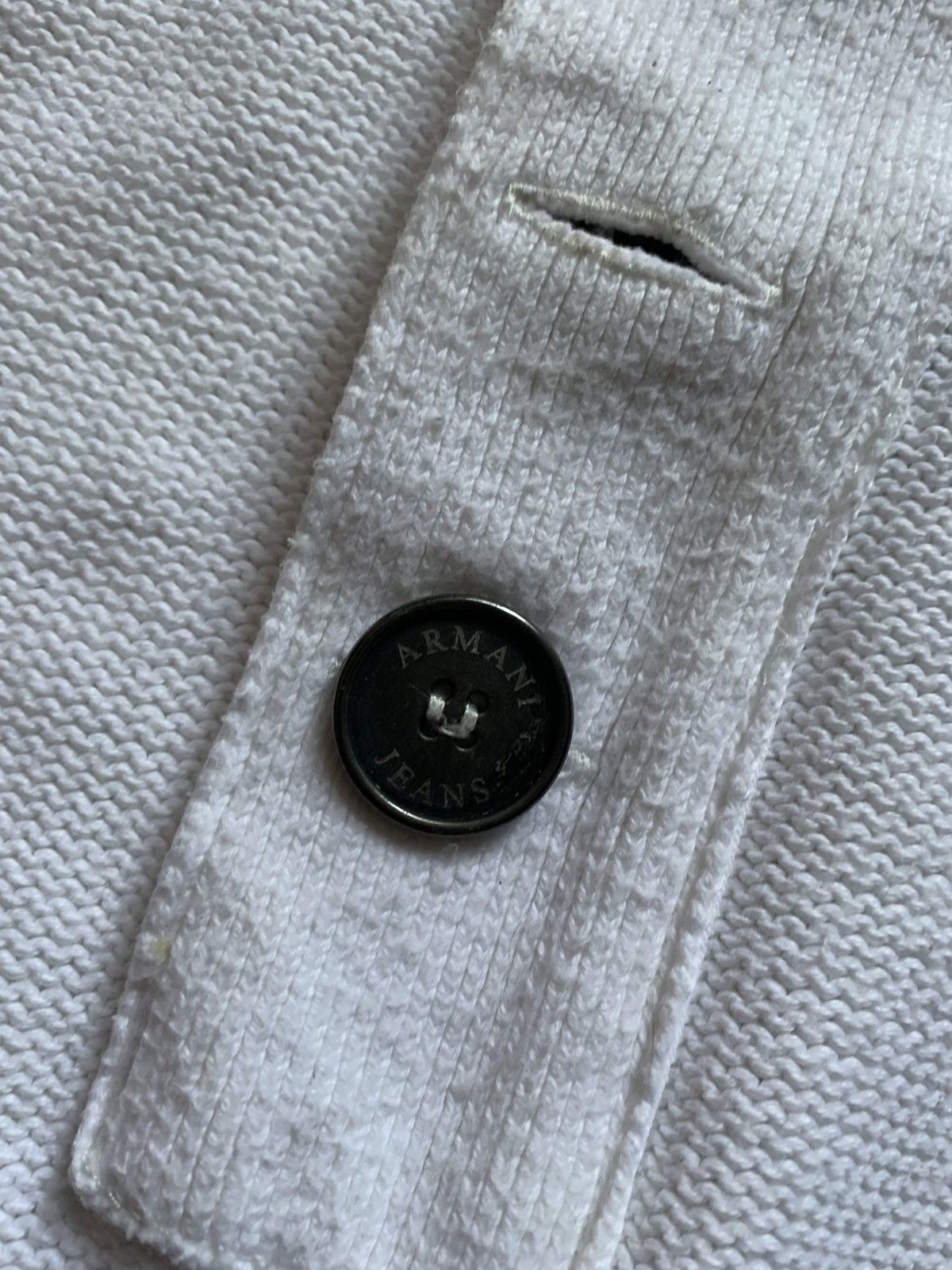 Vintage Armani Exchenge Sweater XL 100% Cotton Size US XXL / EU 58 / 5 - 4 Thumbnail
