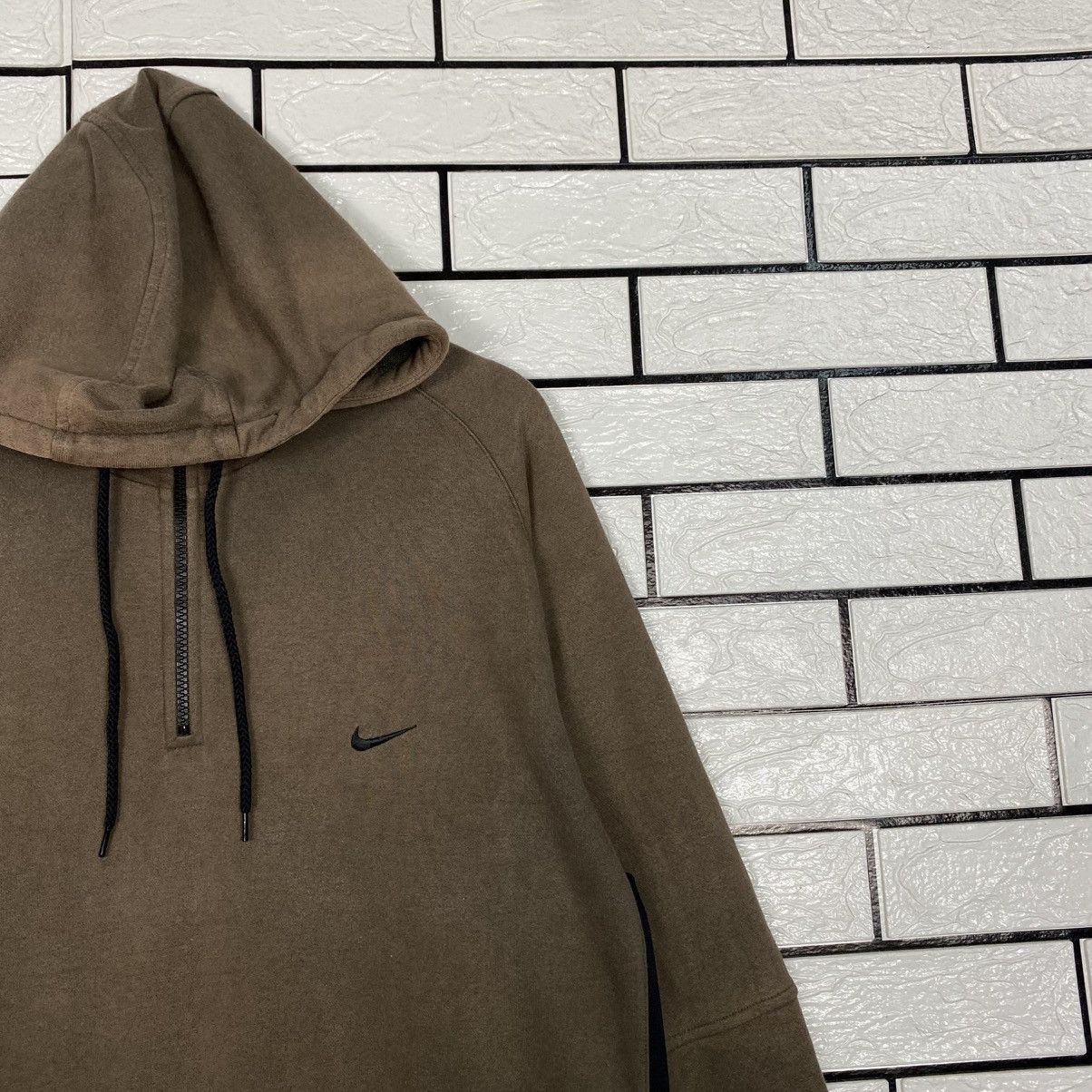 Nike Anorak Half Zipper Sweater Collar Nike Small Pony Size US L / EU 52-54 / 3 - 7 Thumbnail