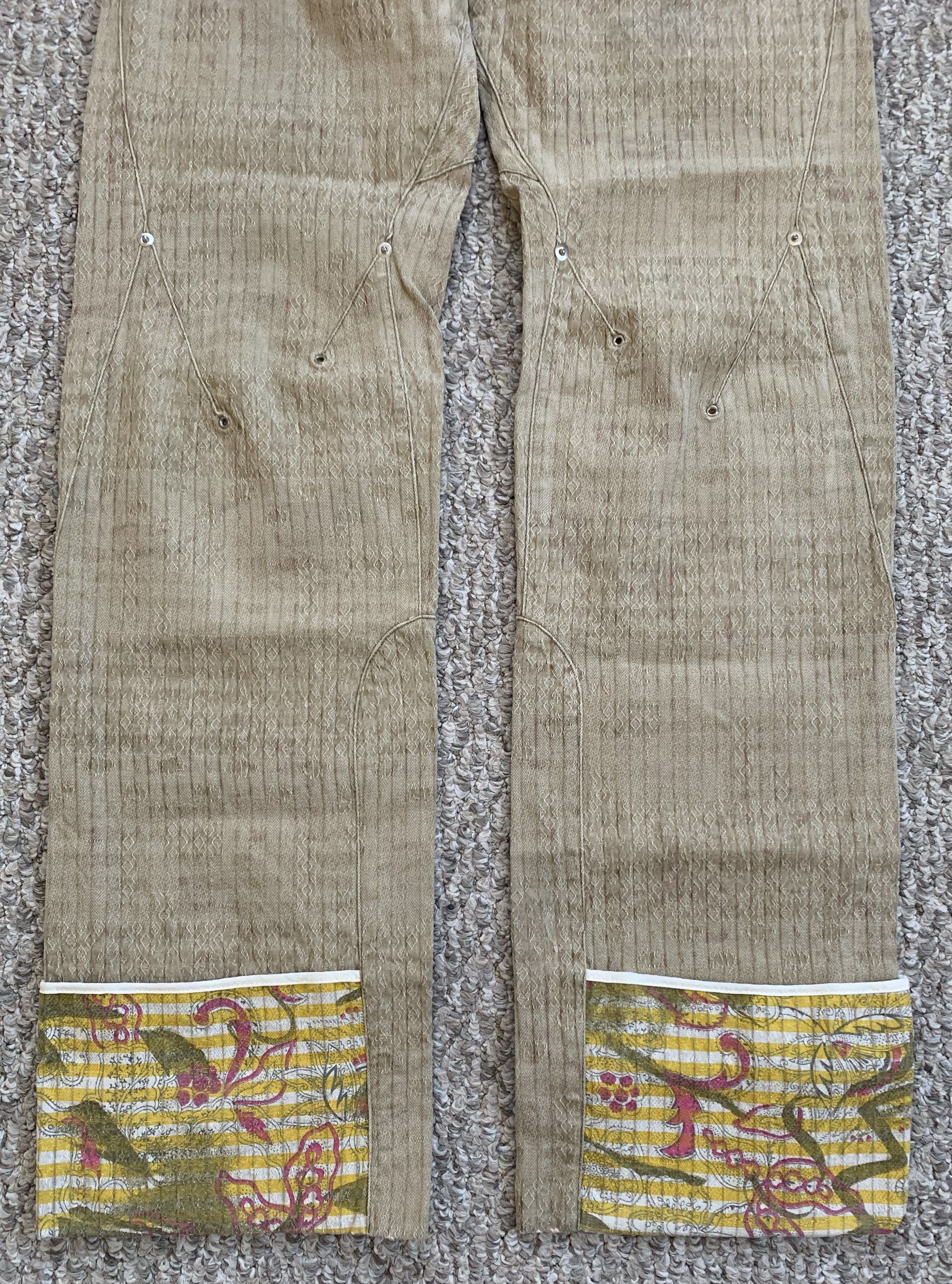 Vivienne Westwood Vivienne Westwood Man Textured Floral Print Cargo Pants Size US 30 / EU 46 - 5 Thumbnail