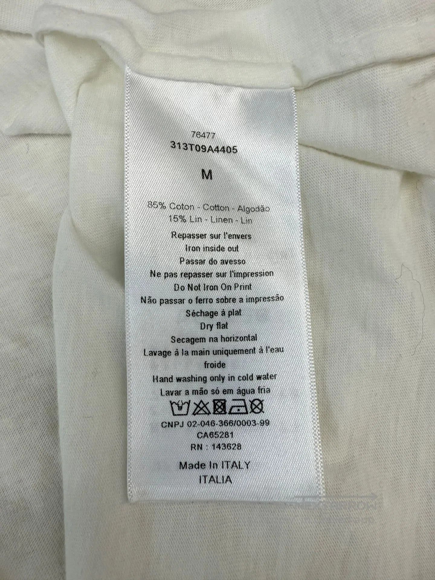 Dior dior white t-shirt with graphic design. Size US M / EU 48-50 / 2 - 4 Thumbnail