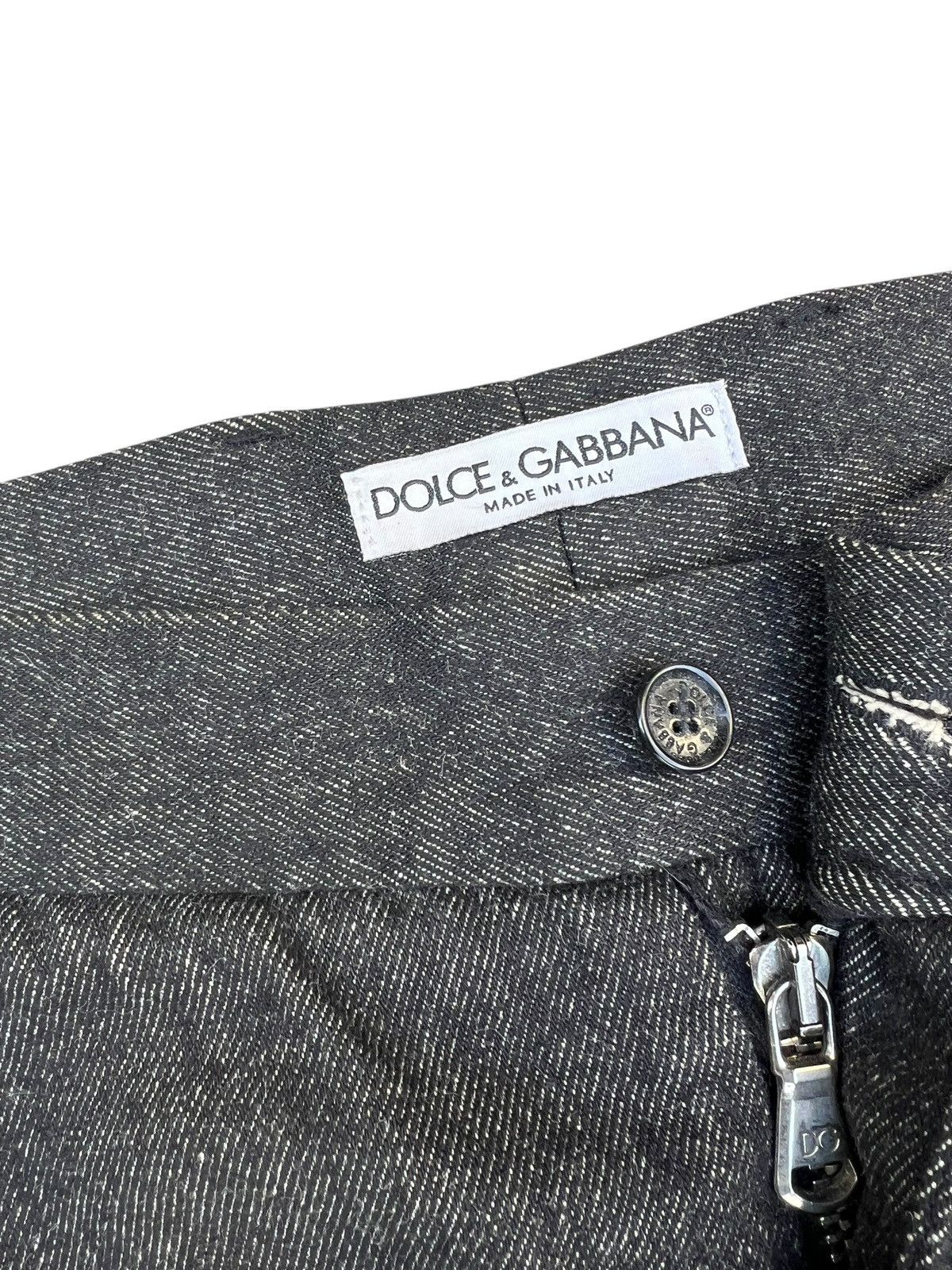 Dolce & Gabbana Dolce & Gabbana Made in Italy Rayon Blend Denim Pant Size US 32 / EU 48 - 7 Thumbnail