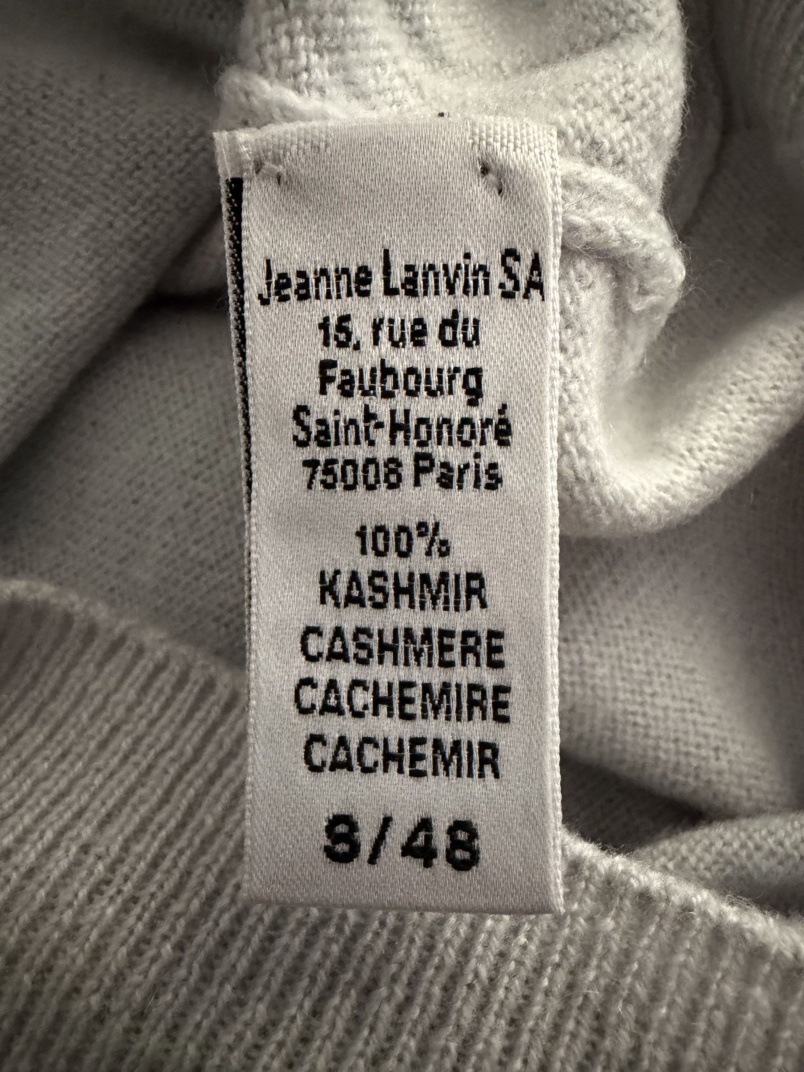 Lanvin FW07 Runway Sample Cashmere Sweater Size US M / EU 48-50 / 2 - 4 Thumbnail
