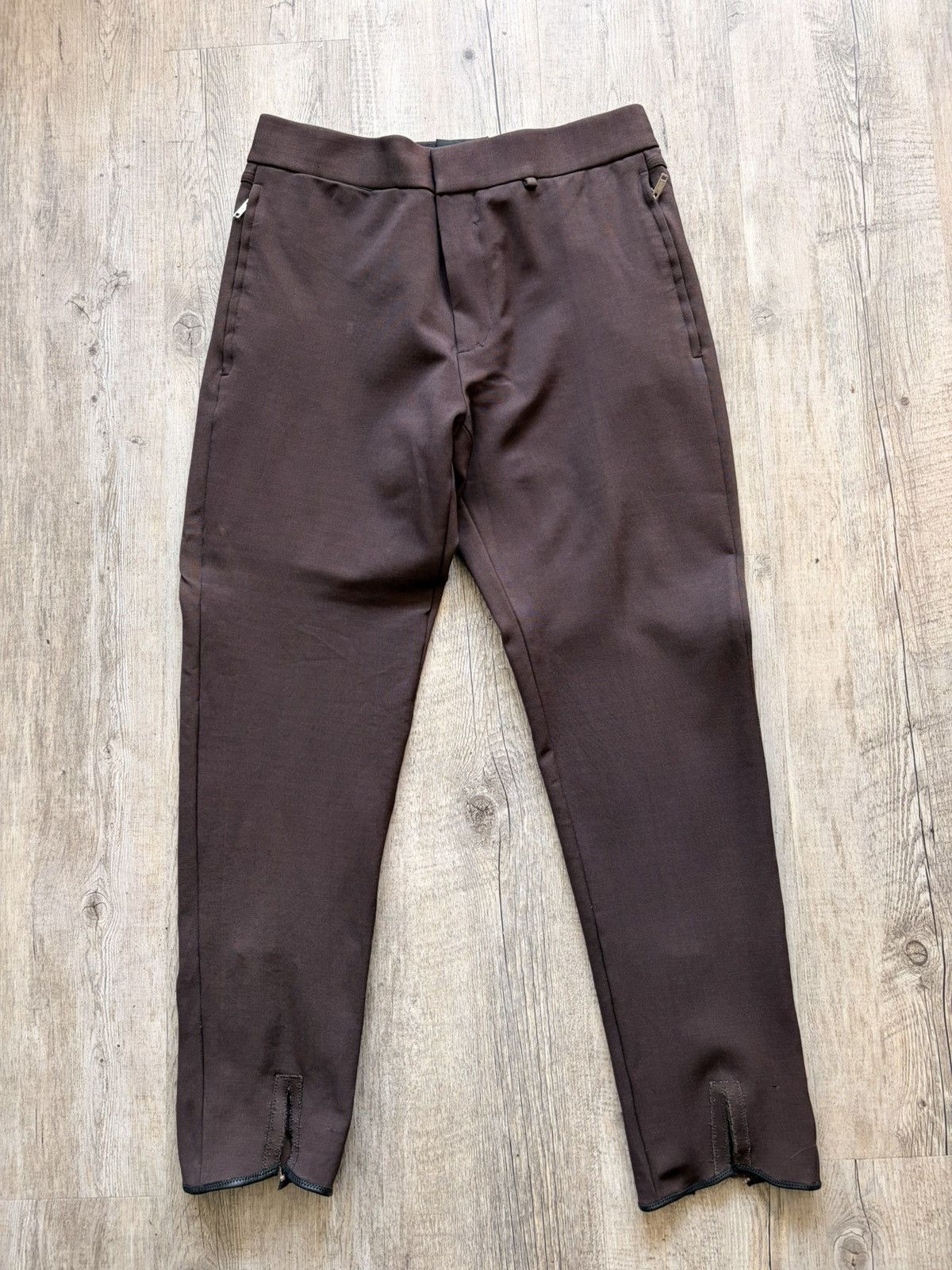 Givenchy Sample MMW Givenchy 4G zip suit pants Size US 28 / EU 44 - 2 Thumbnail
