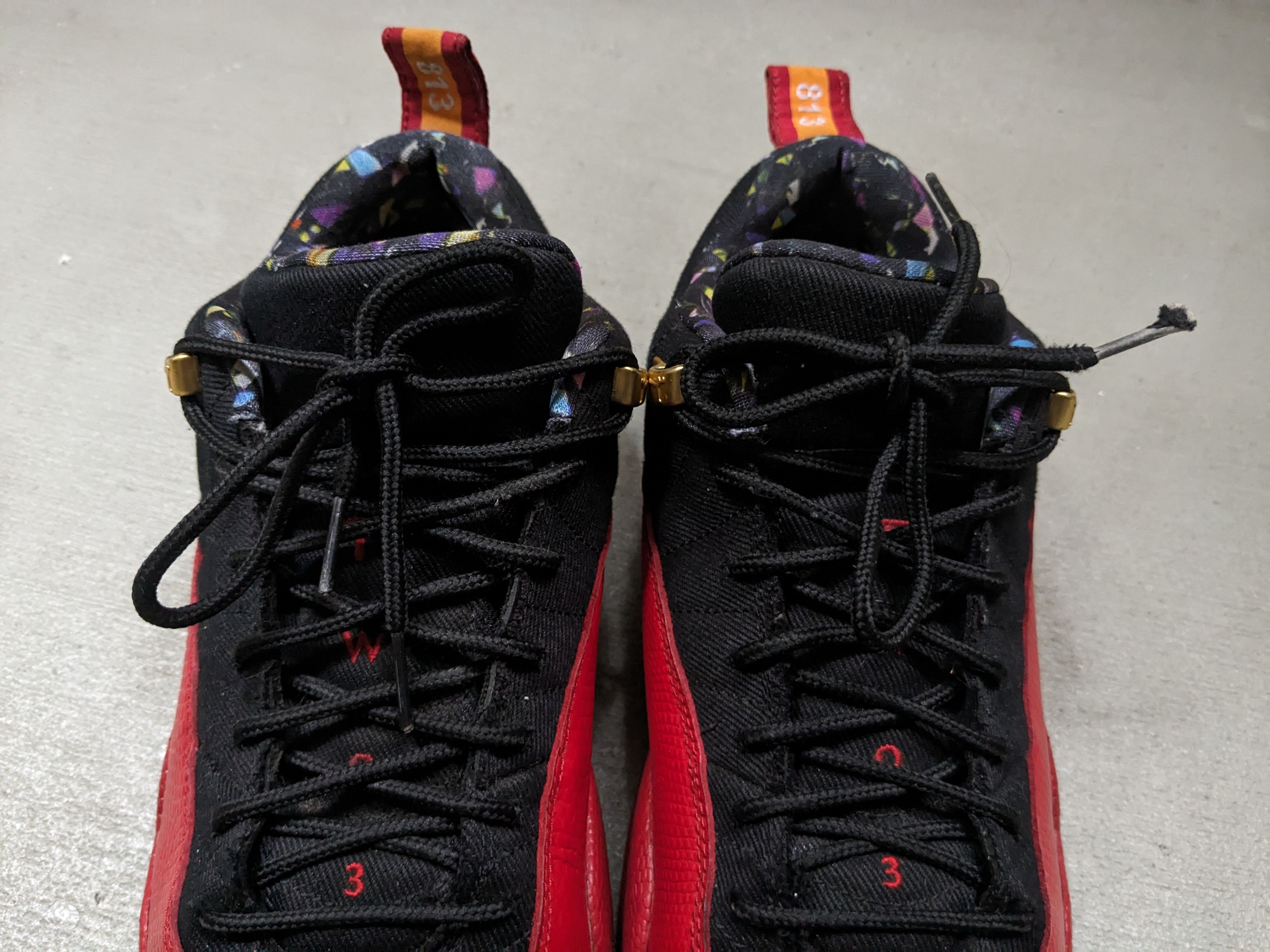 Jordan Brand Nike Air Jordan 12 Retro Low SE Super Bowl 10 DC1059-001 Size US 10 / EU 43 - 4 Thumbnail