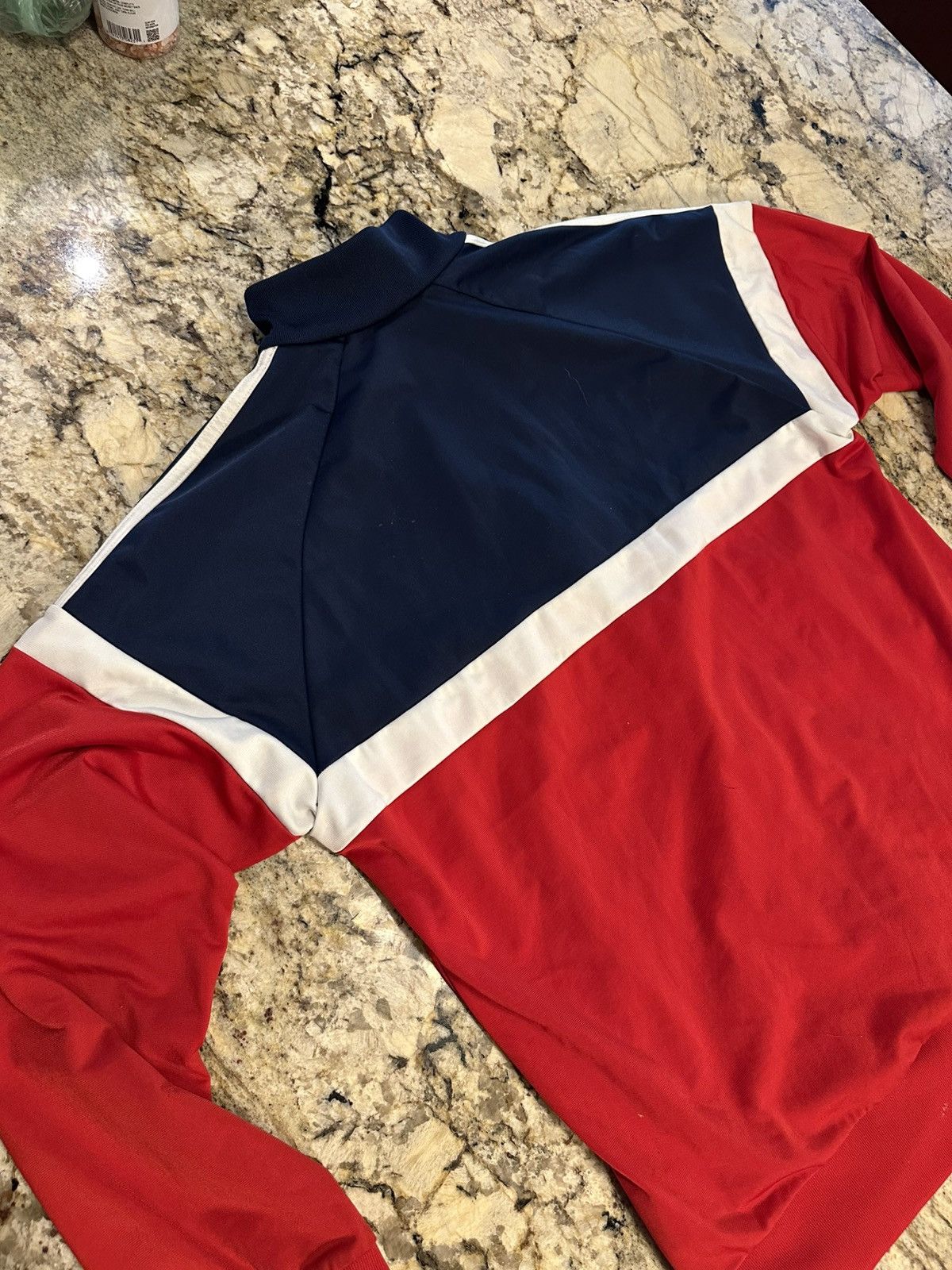 Adidas Adidas Track Jacket Limited Edition Red White Blue Size US L / EU 52-54 / 3 - 8 Thumbnail