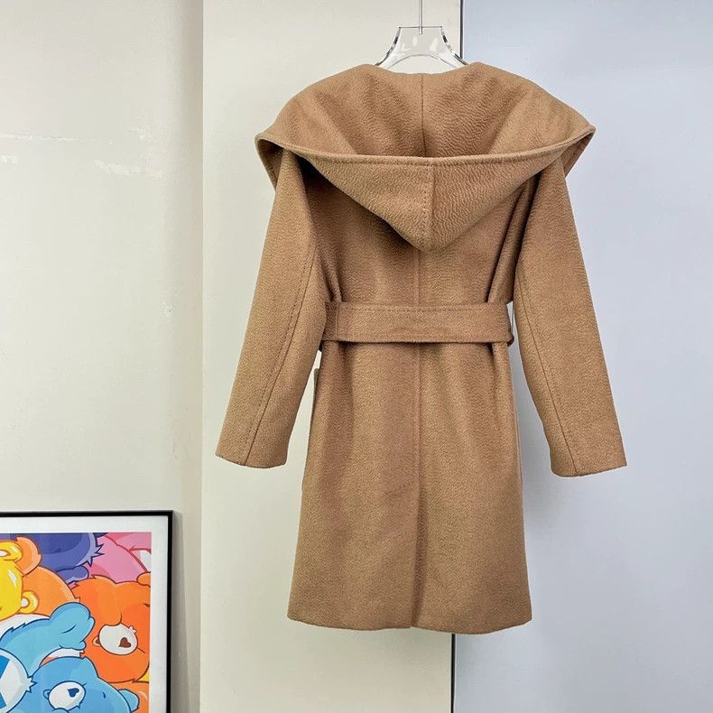 Max Mara Max Mara Brown woolen coat Size S / US 4 / IT 40 - 3 Thumbnail