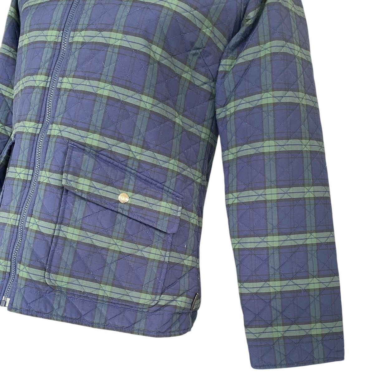 Aigle × Vintage Rare AIGLE Quilted Checkered Jacket Size US M / EU 48-50 / 2 - 6 Thumbnail