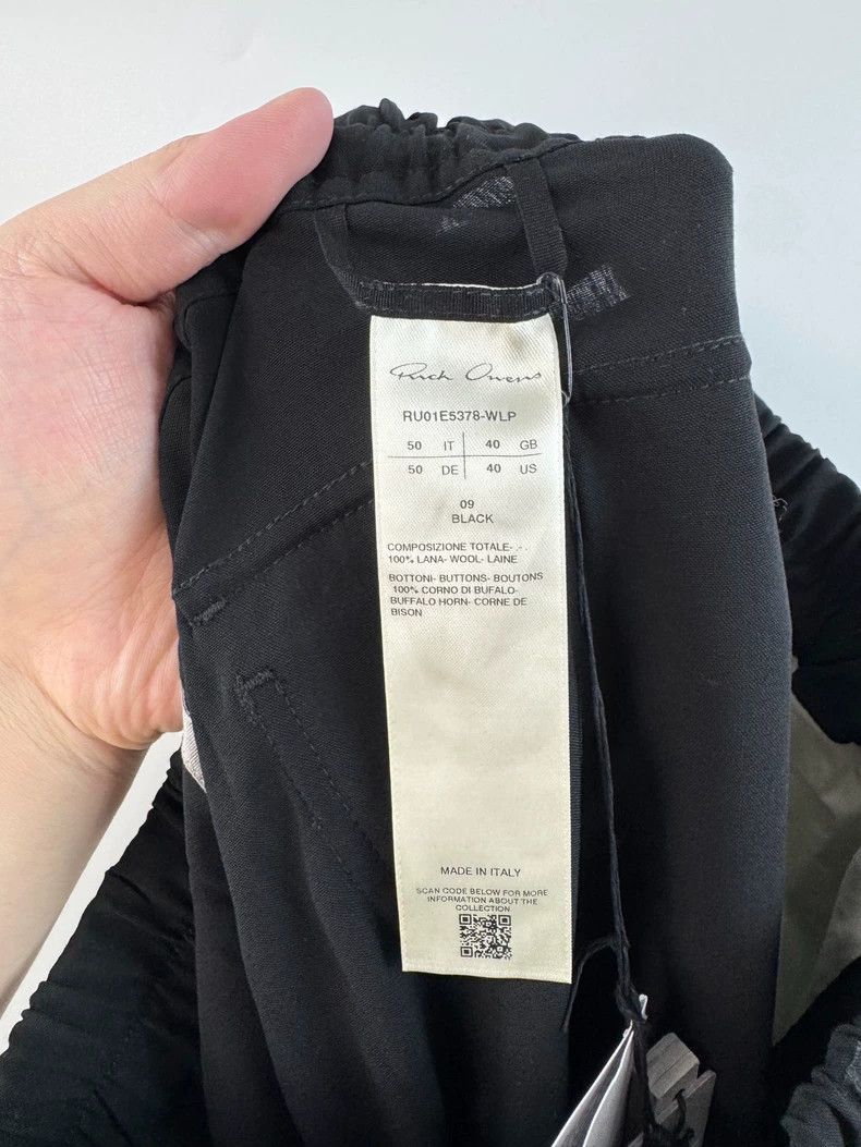 Rick Owens Rick Owens Wide-leg draw sting pants Size US 40 / EU 56 - 5 Thumbnail