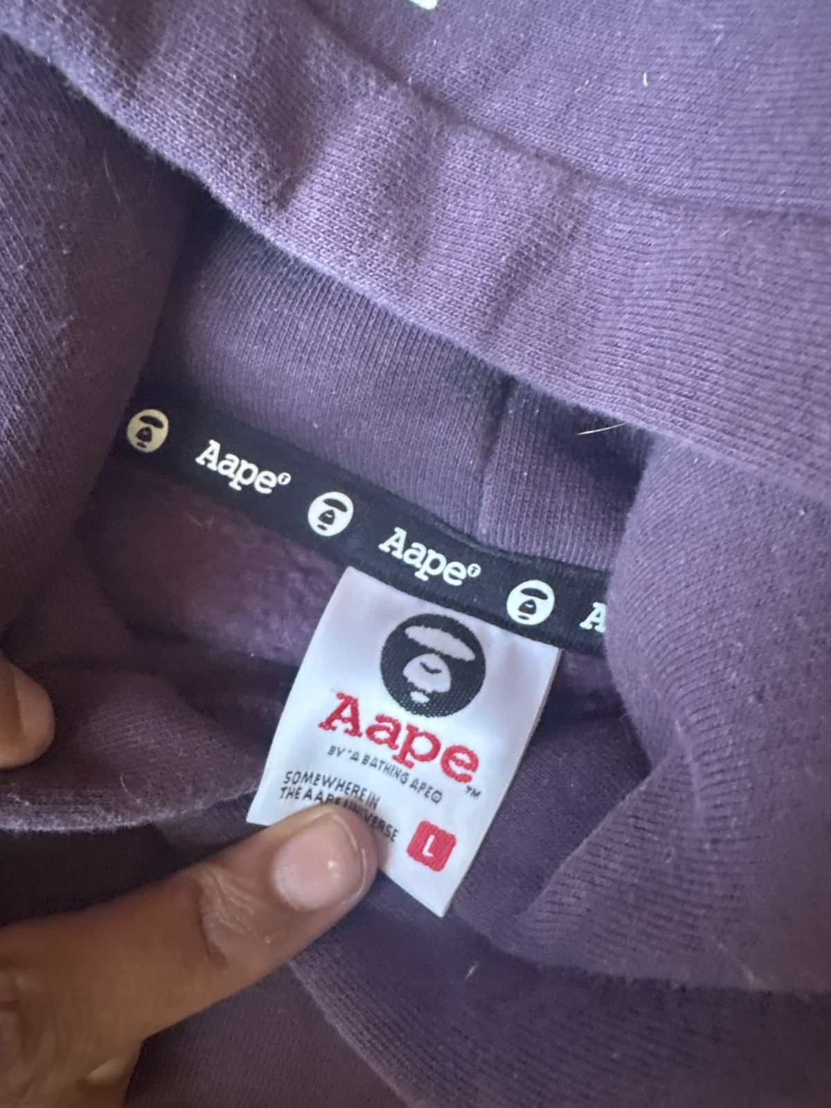 Aape Aape bape hoodie Size US L / EU 52-54 / 3 - 5 Thumbnail
