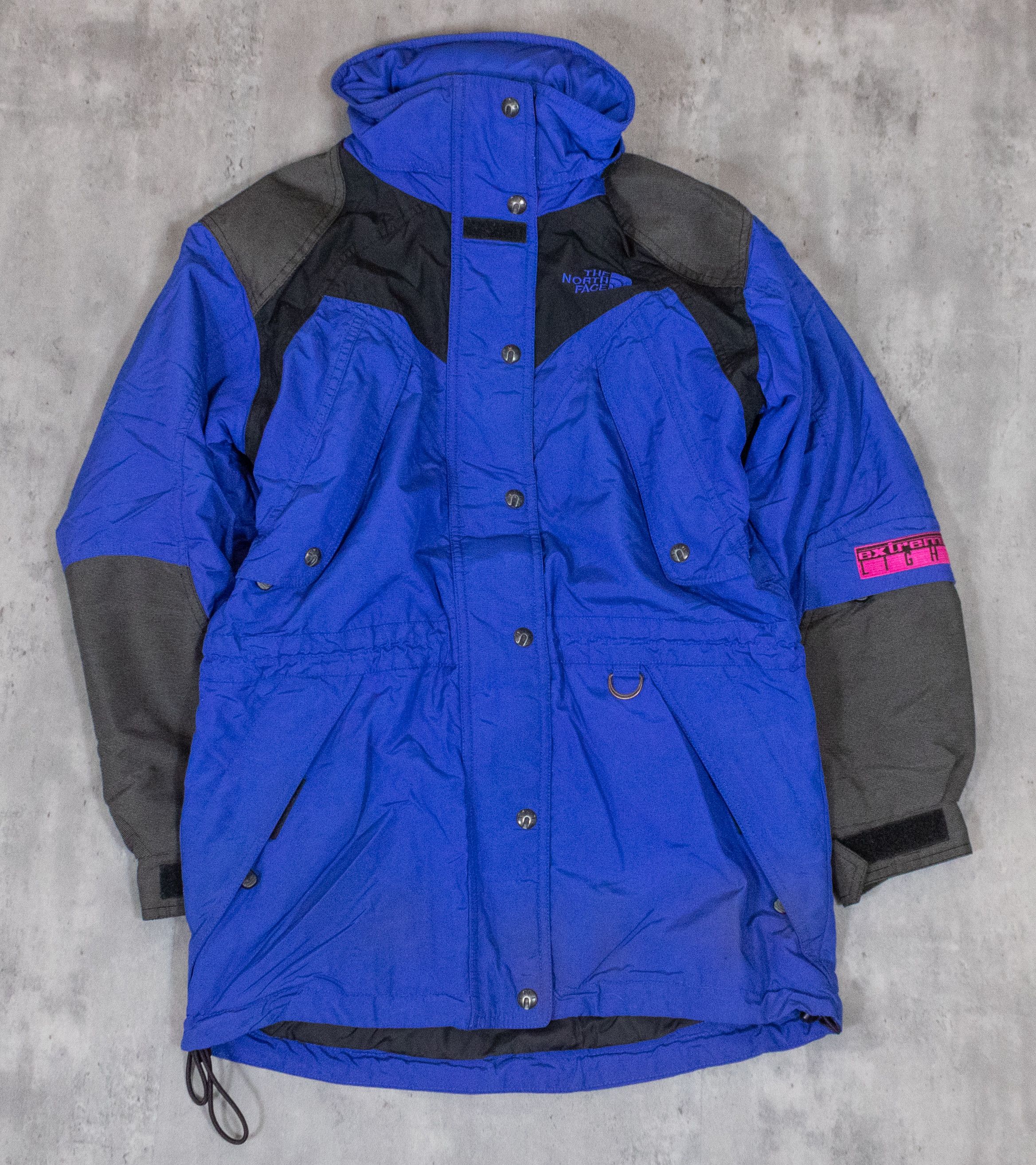 The North Face Vintage 1990's The North Face Extreme Light Blue Jacket Size US S / EU 44-46 / 1 - 11 Thumbnail