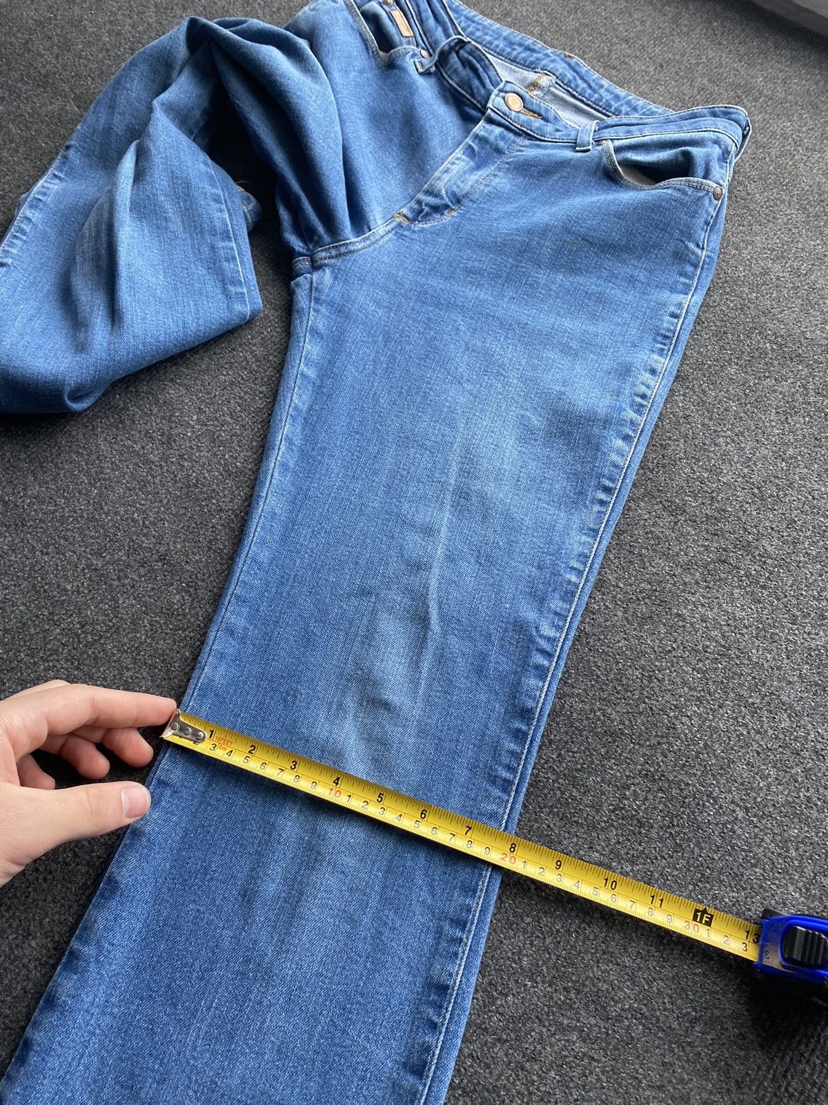 Wrangler 🔥Vntg Wrangler Sexy Bootcut Wom Jeans blue y2k 31 western Size 31" - 12 Thumbnail