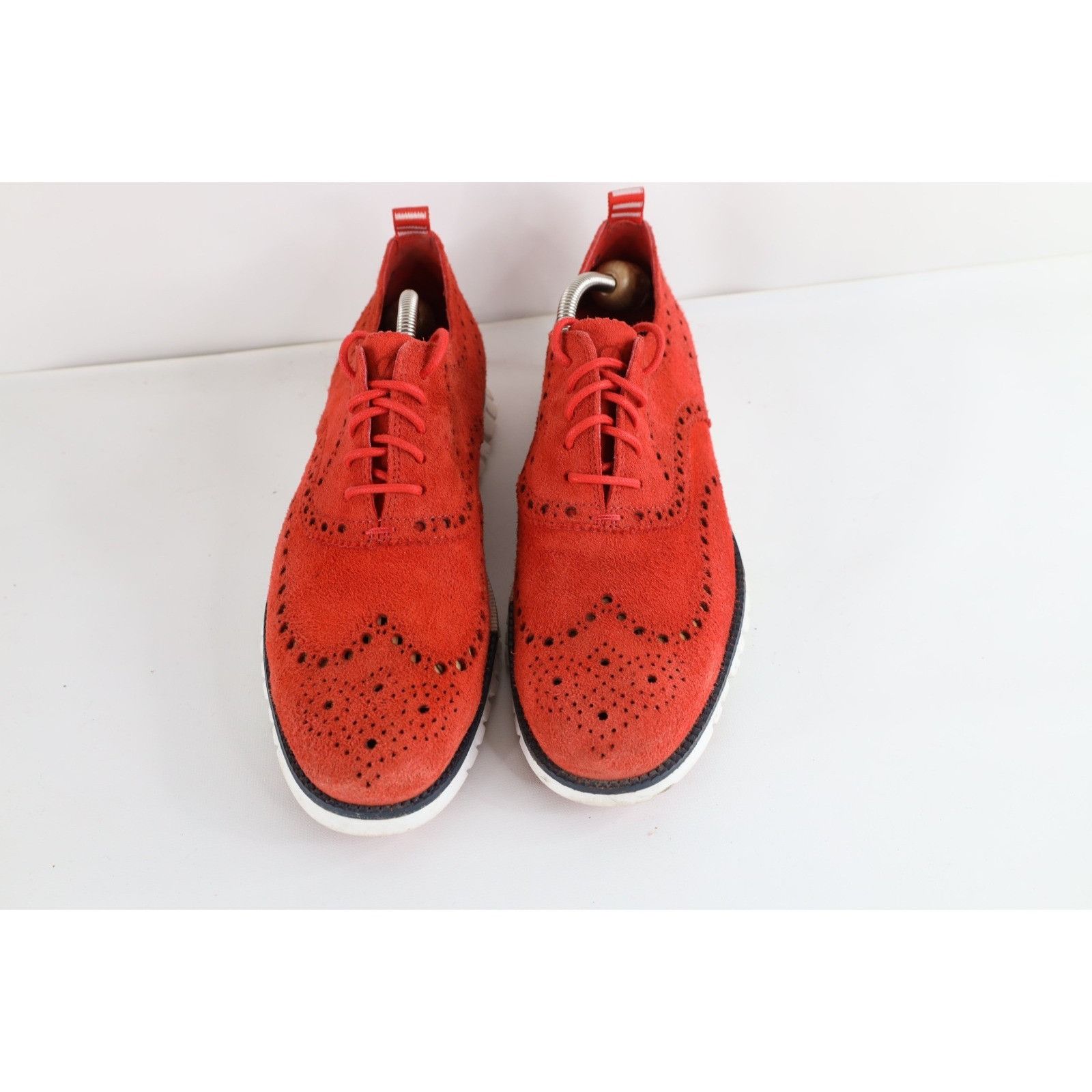 Cole Haan Cole Haan Zerogrand Suede Leather Oxford Wingtips Shoes Size US 10 / EU 43 - 2 Thumbnail
