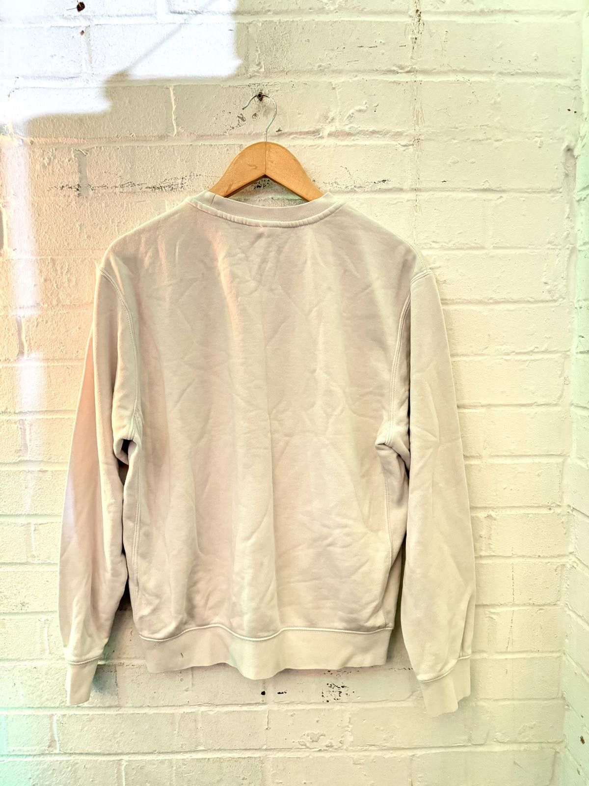 Nike Nike Men's Crewneck Sweatshirt Medium Beige Size ONE SIZE - 4 Thumbnail