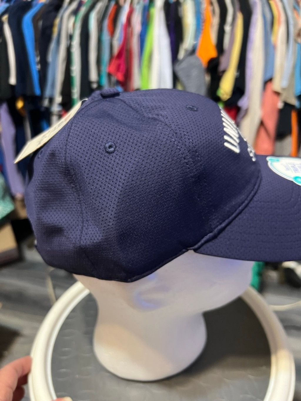 The Game Unisex The Game Universal Studios Baseball Cap Navy/White Size ONE SIZE - 4 Thumbnail