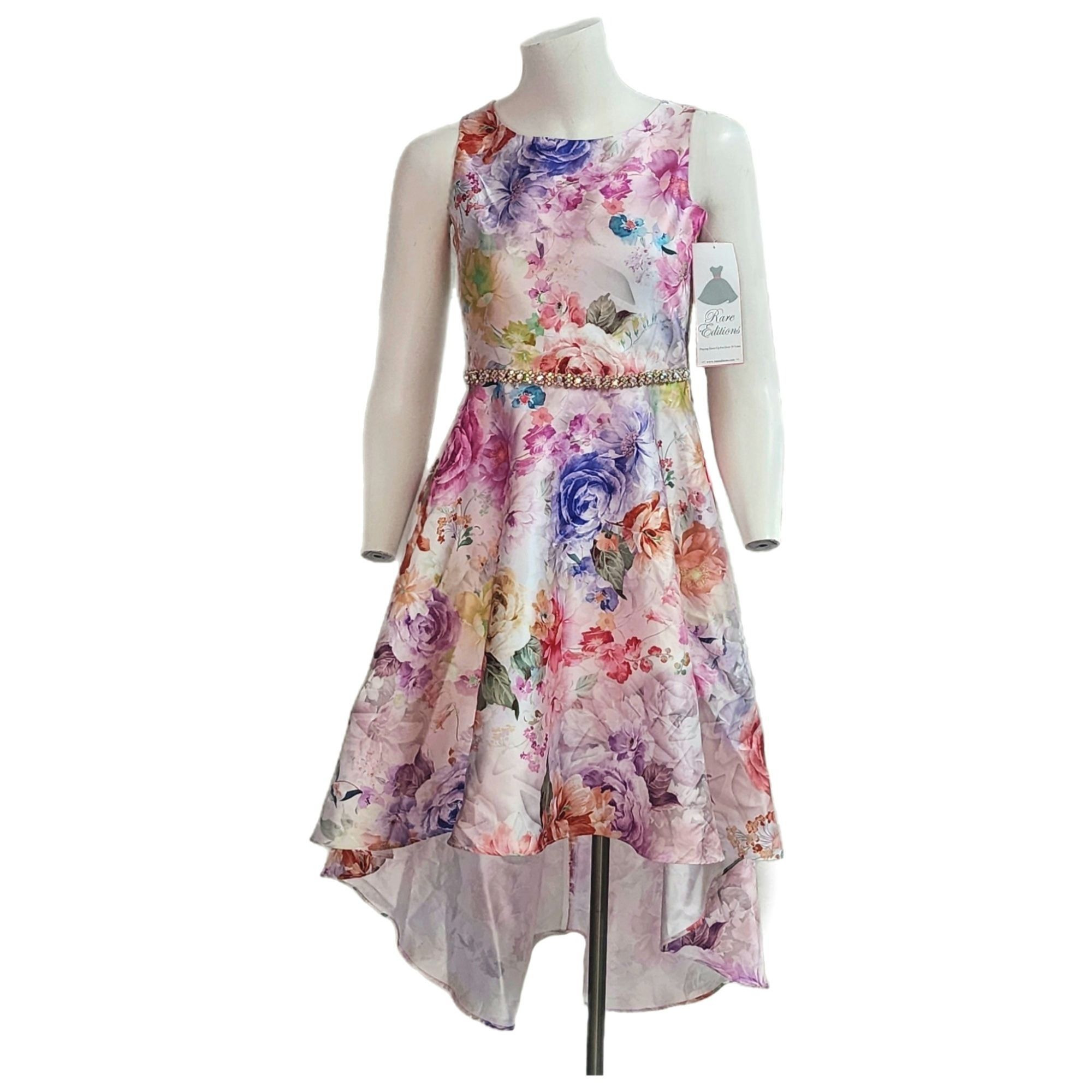 Other Girls Rare Edition Dress Size 16 XL Party Princess Floral Go Size XS / US 0-2 / IT 36-38 - 1 Thumbnail