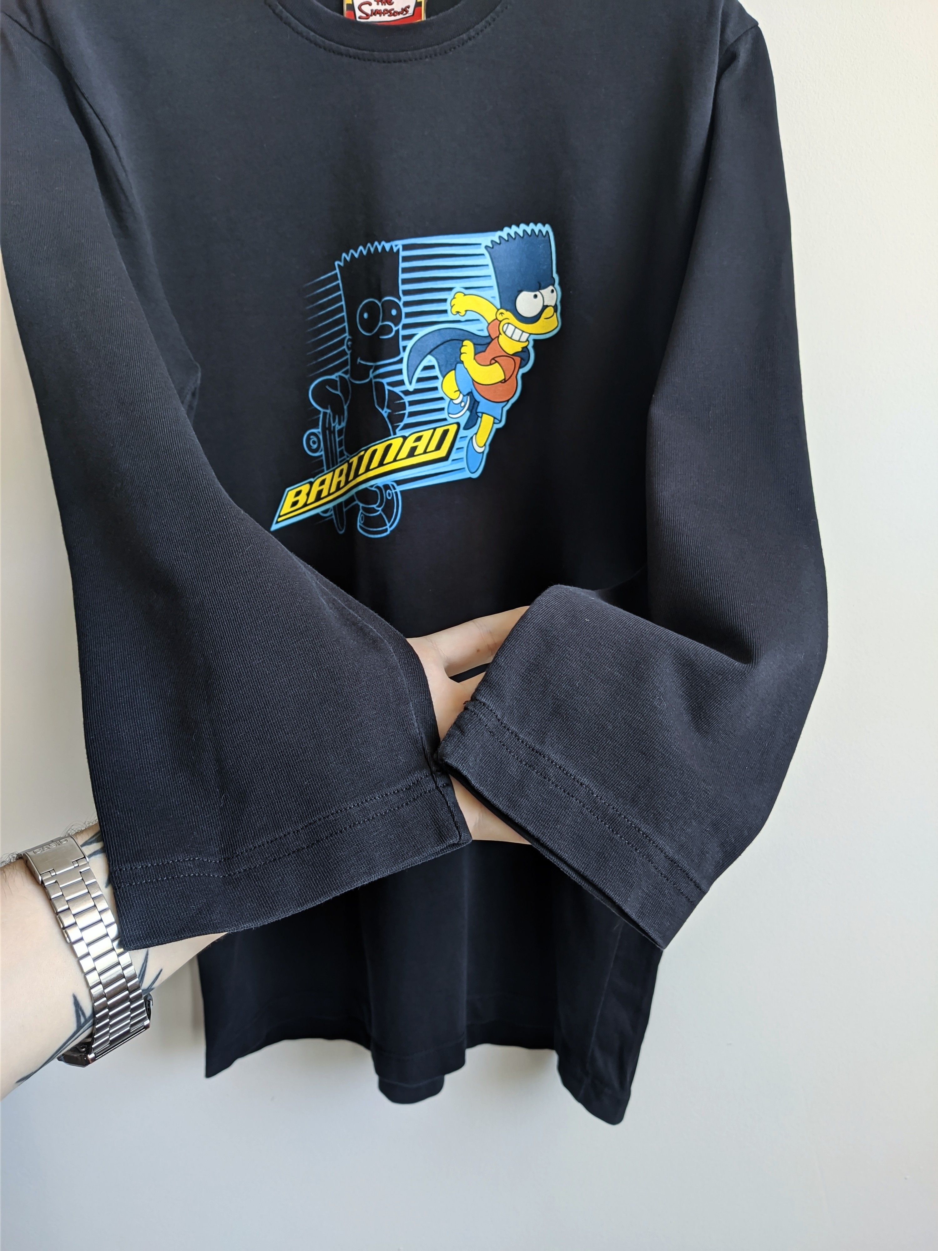 The Simpsons Vintage simpsons long sleeve big logo y2k Size US L / EU 52-54 / 3 - 5 Thumbnail
