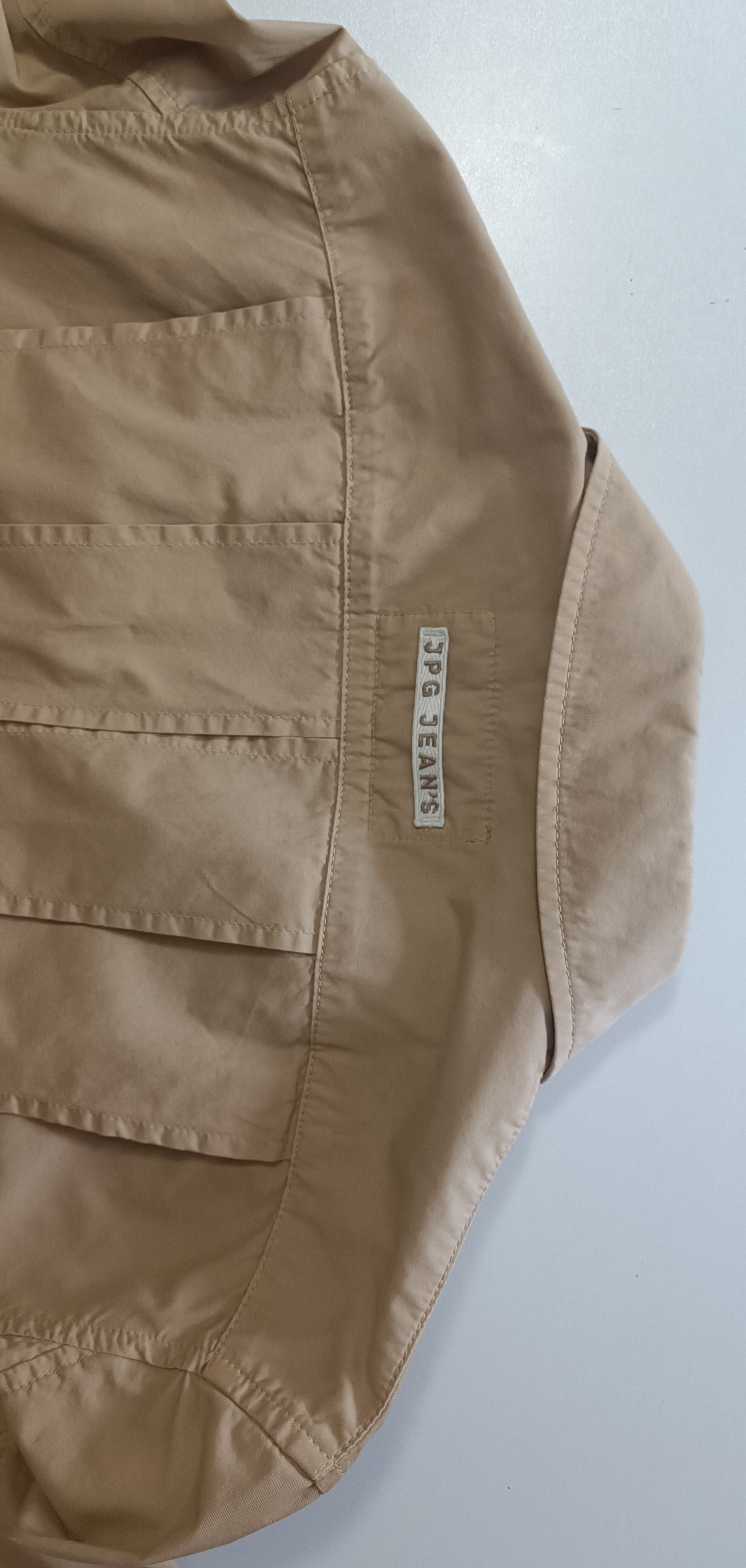Jean Paul Gaultier SS2003 - Parachute light beige jacket Size US M / EU 48-50 / 2 - 15 Thumbnail