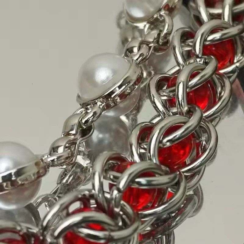 Japanese Brand × Jewelry 2 layer Natural Echo Red Pearl WalletChain ❤️ Size ONE SIZE - 8 Thumbnail