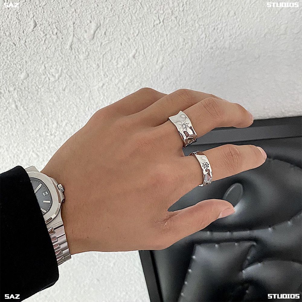 Jewelry Hip-hop Jewelry Rings Open Size Chrome Ring (Size 7-13) Size ONE SIZE - 1 Thumbnail