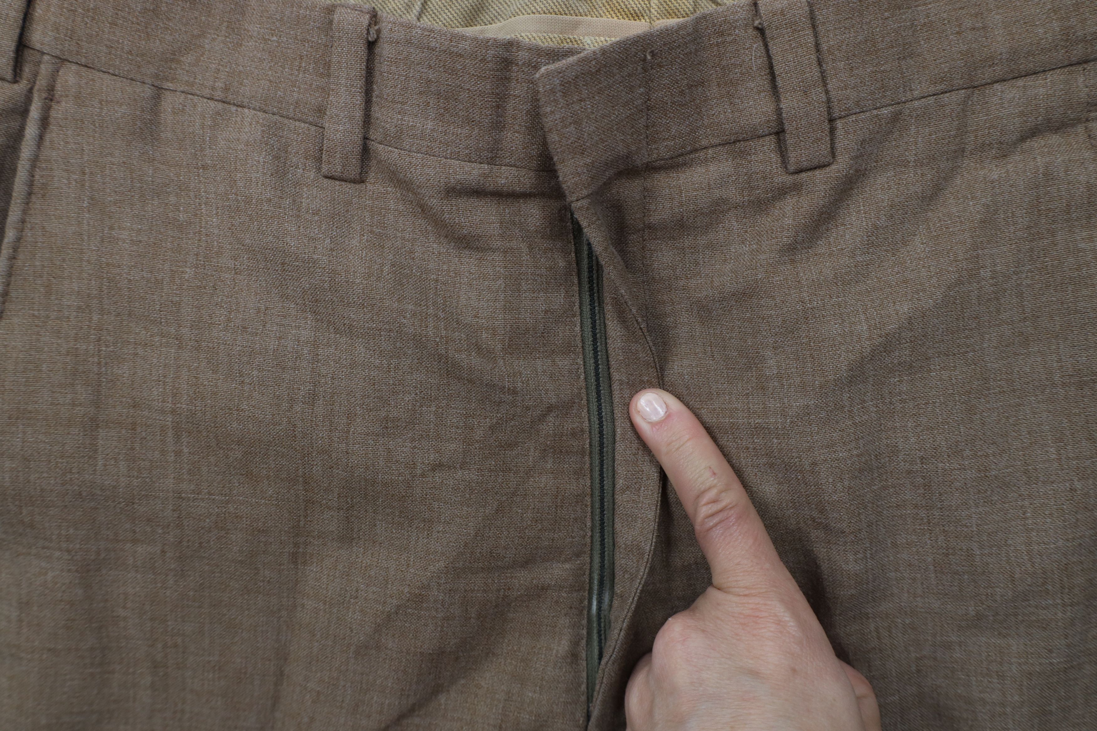 Vintage Vintage 60s 70s Streetwear Wool Blend Wide Leg Pants Size US 32 / EU 48 - 6 Thumbnail