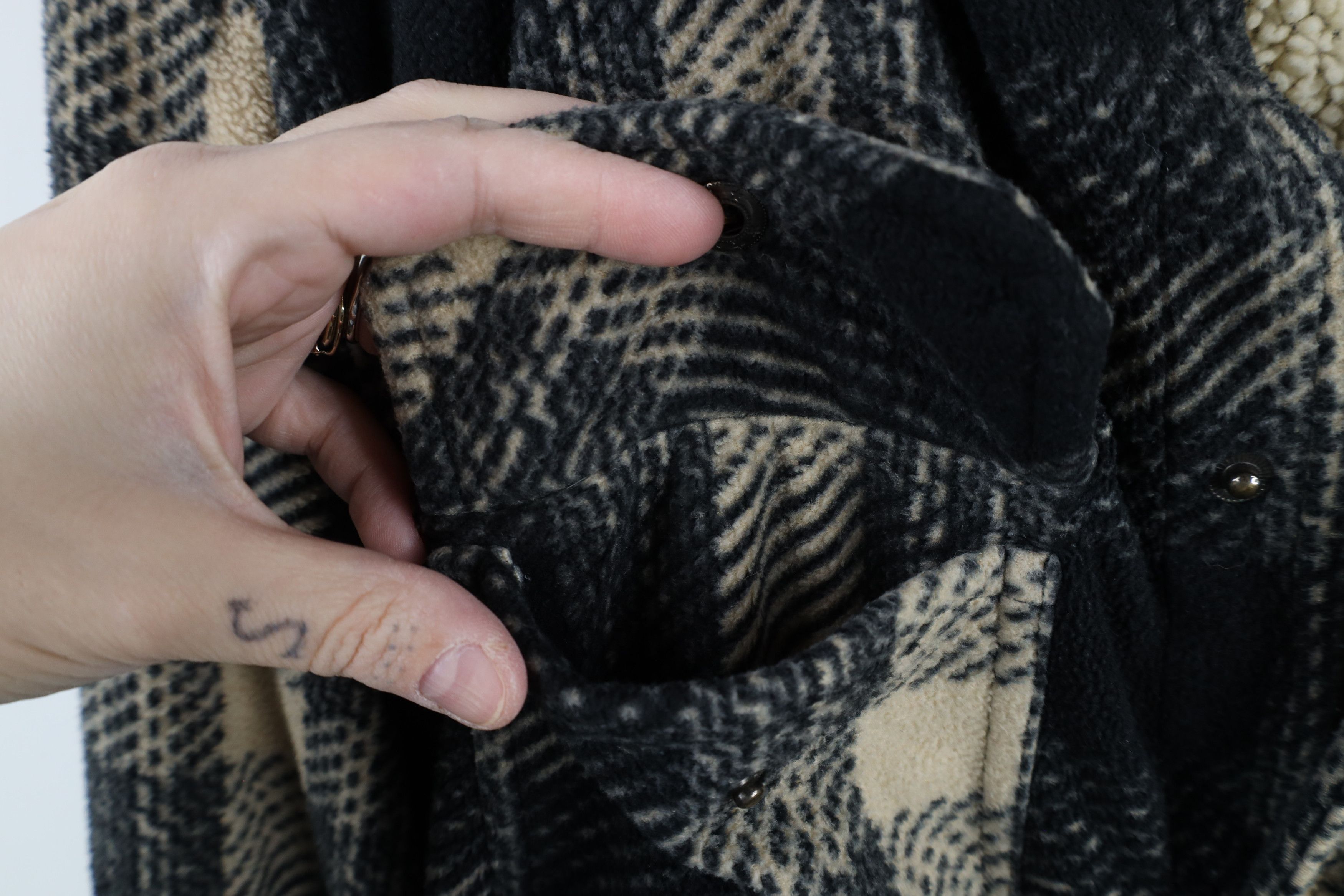 Aeropostale × Vintage Vintage 90s Y2K Aeropostale Fleece Lined Hooded Shirt Jacket Size US L / EU 52-54 / 3 - 7 Thumbnail