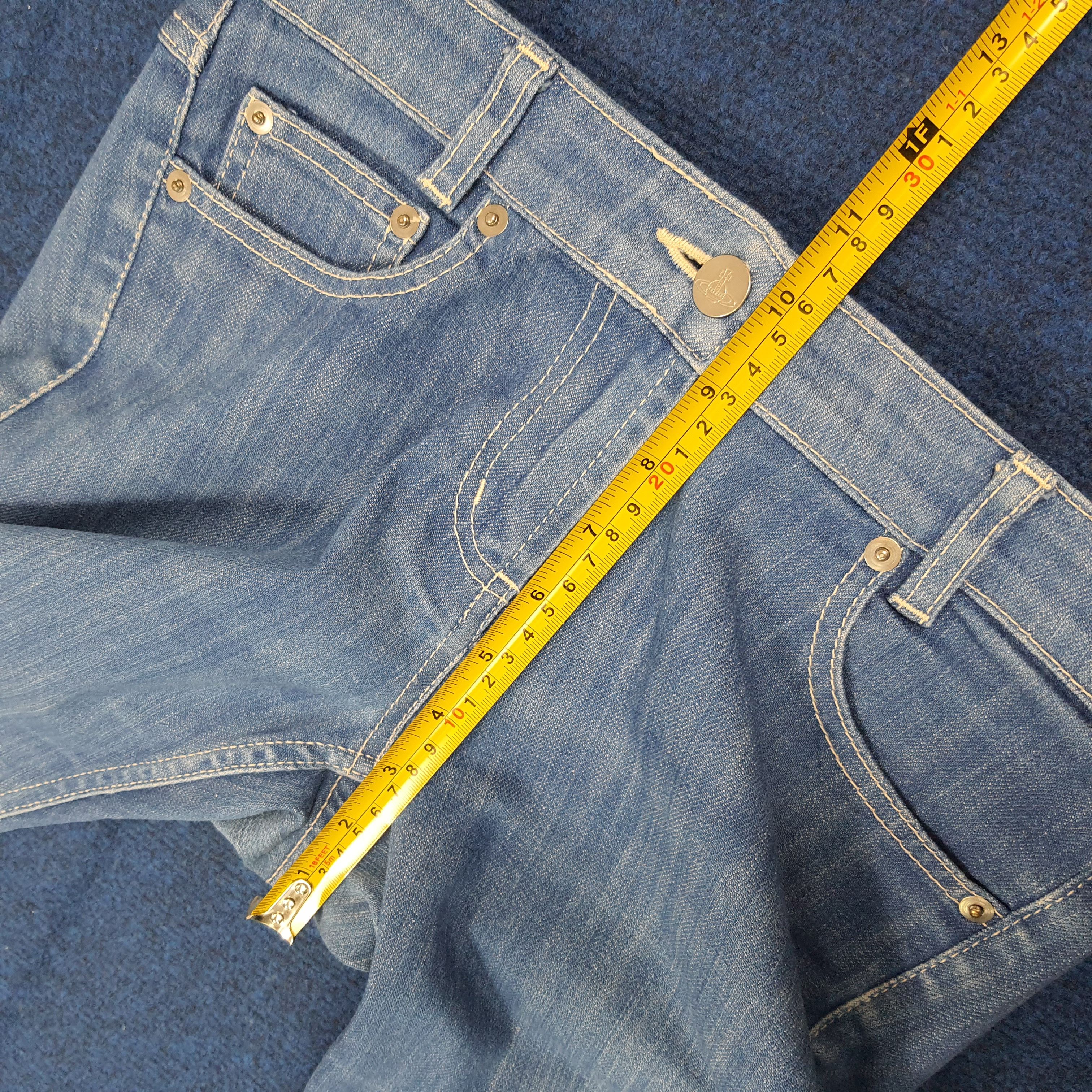 Vivienne Westwood Vintage Vivienne Westwood Red Label Jeans Orb Logo C297N5 Size 29" - 12 Thumbnail