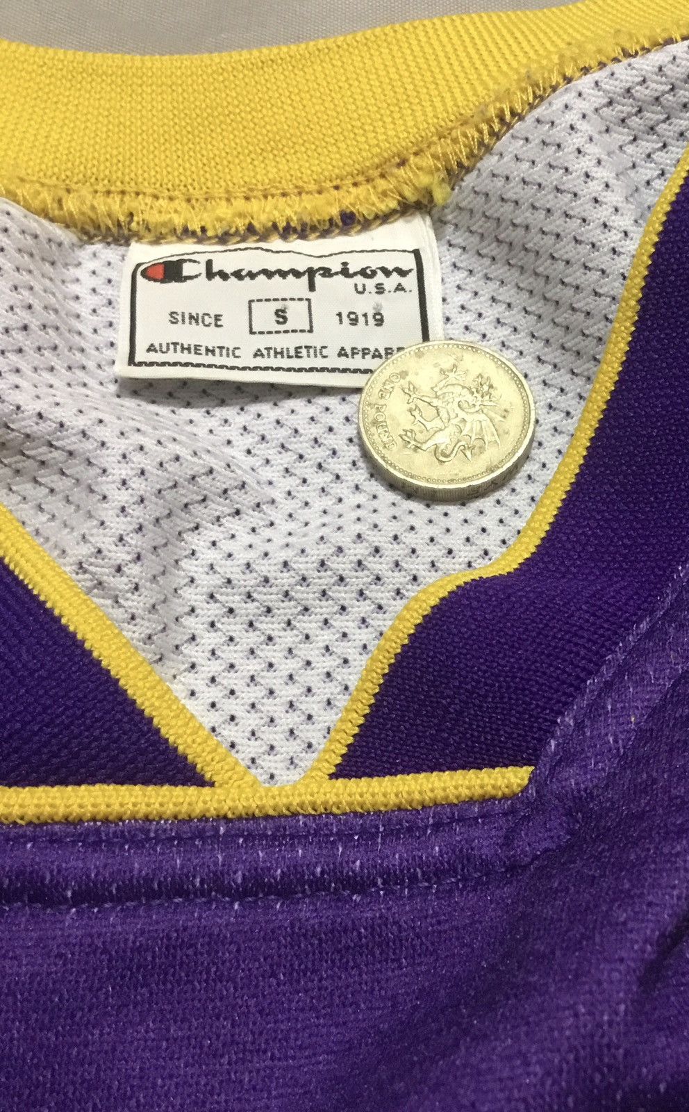 Champion Los Angeles Lakers #8 Kobe Bryant NBA Basketball Jersey Size US S / EU 44-46 / 1 - 4 Thumbnail