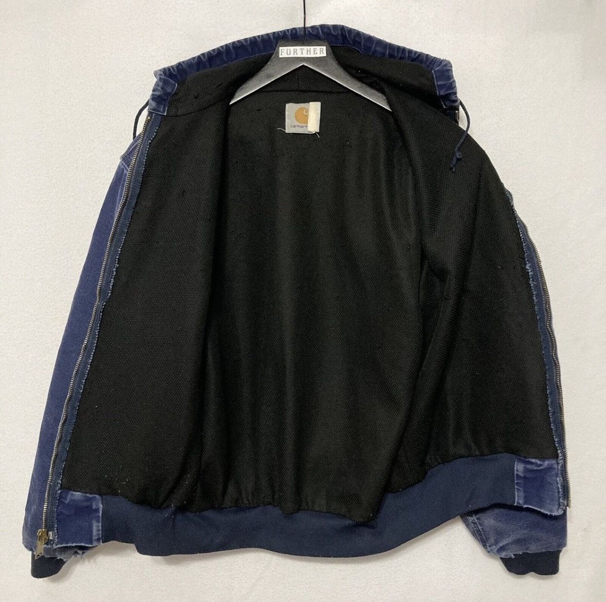 Carhartt × Vintage 90’s Faded Blue Carbartt jacket Size US M / EU 48-50 / 2 - 3 Thumbnail