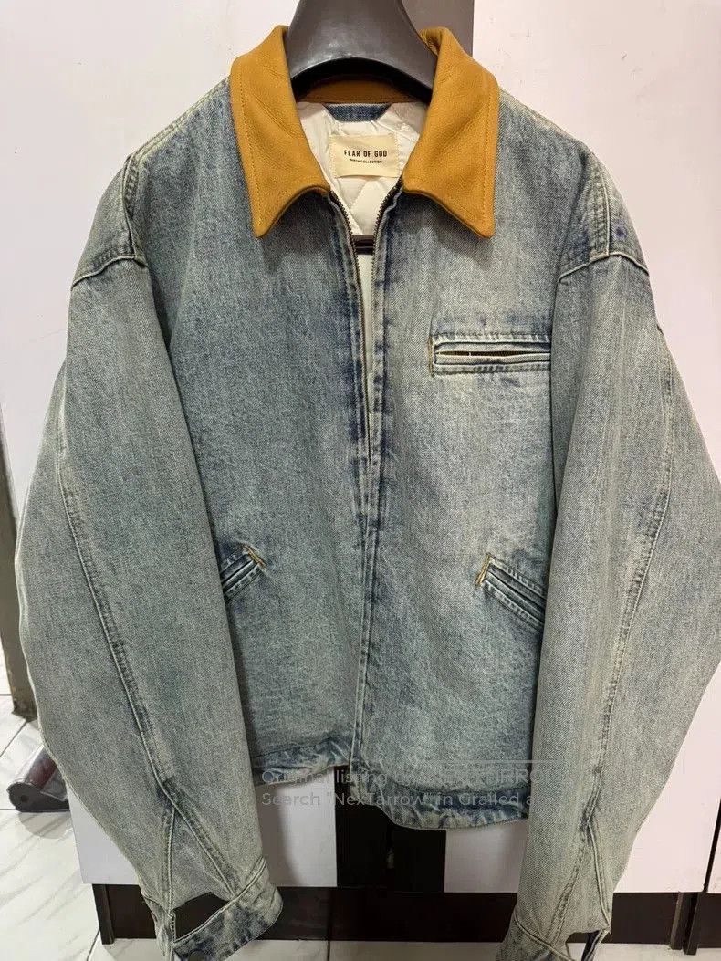 Fear of God Fear of God 6th Season Leather Collar Jacket. Size US M / EU 48-50 / 2 - 1 Thumbnail