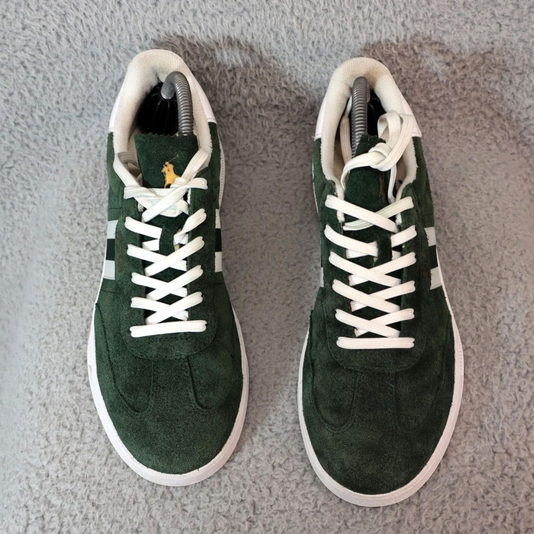 Ralph Lauren Ralph Lauren Men Green Leather Suede Sneaker 7.5 Size US M / EU 48-50 / 2 - 3 Thumbnail