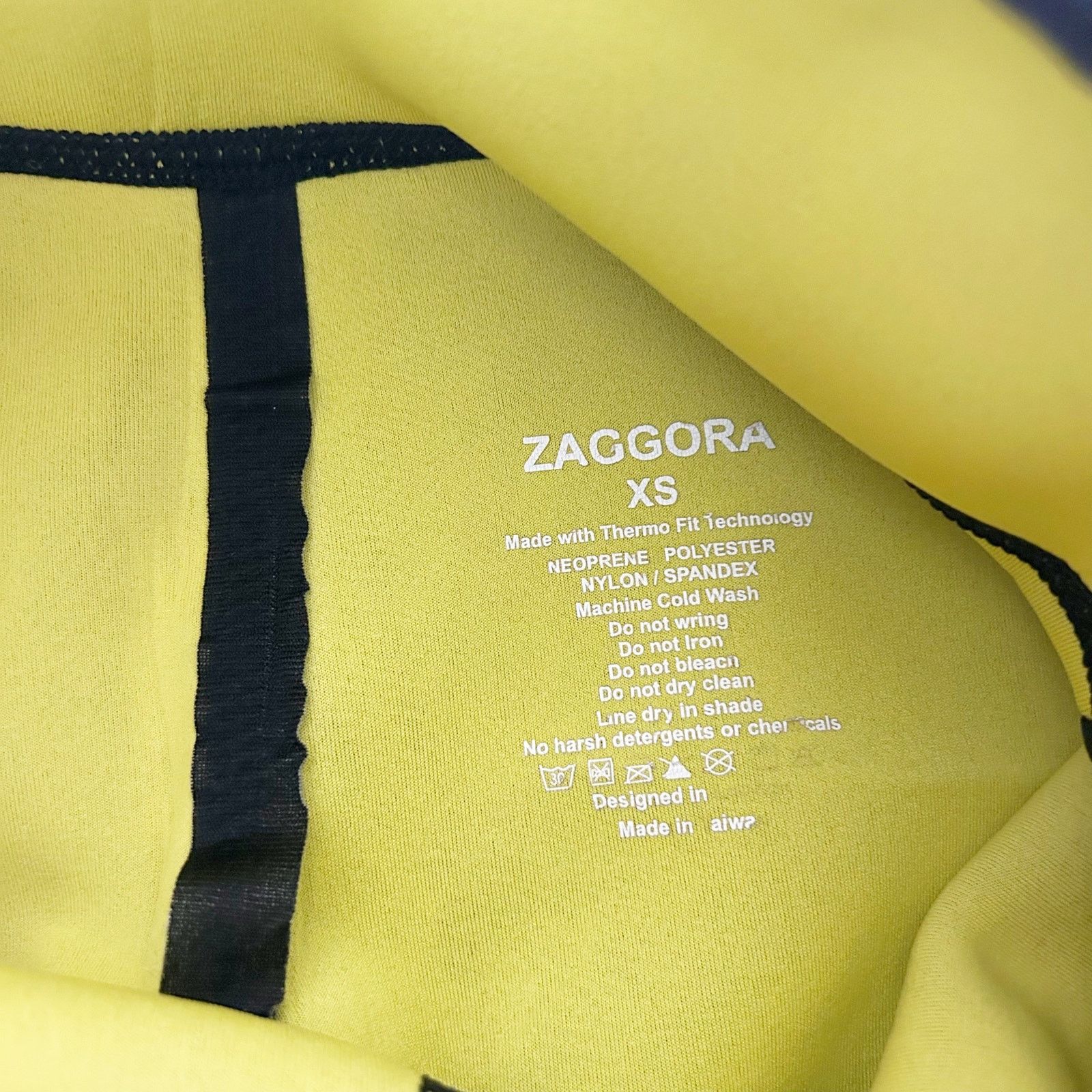 Other Zaggora Black Neoprene Thermo Fit Leggings Sz XS Size 26" / US 2 / IT 38 - 3 Thumbnail